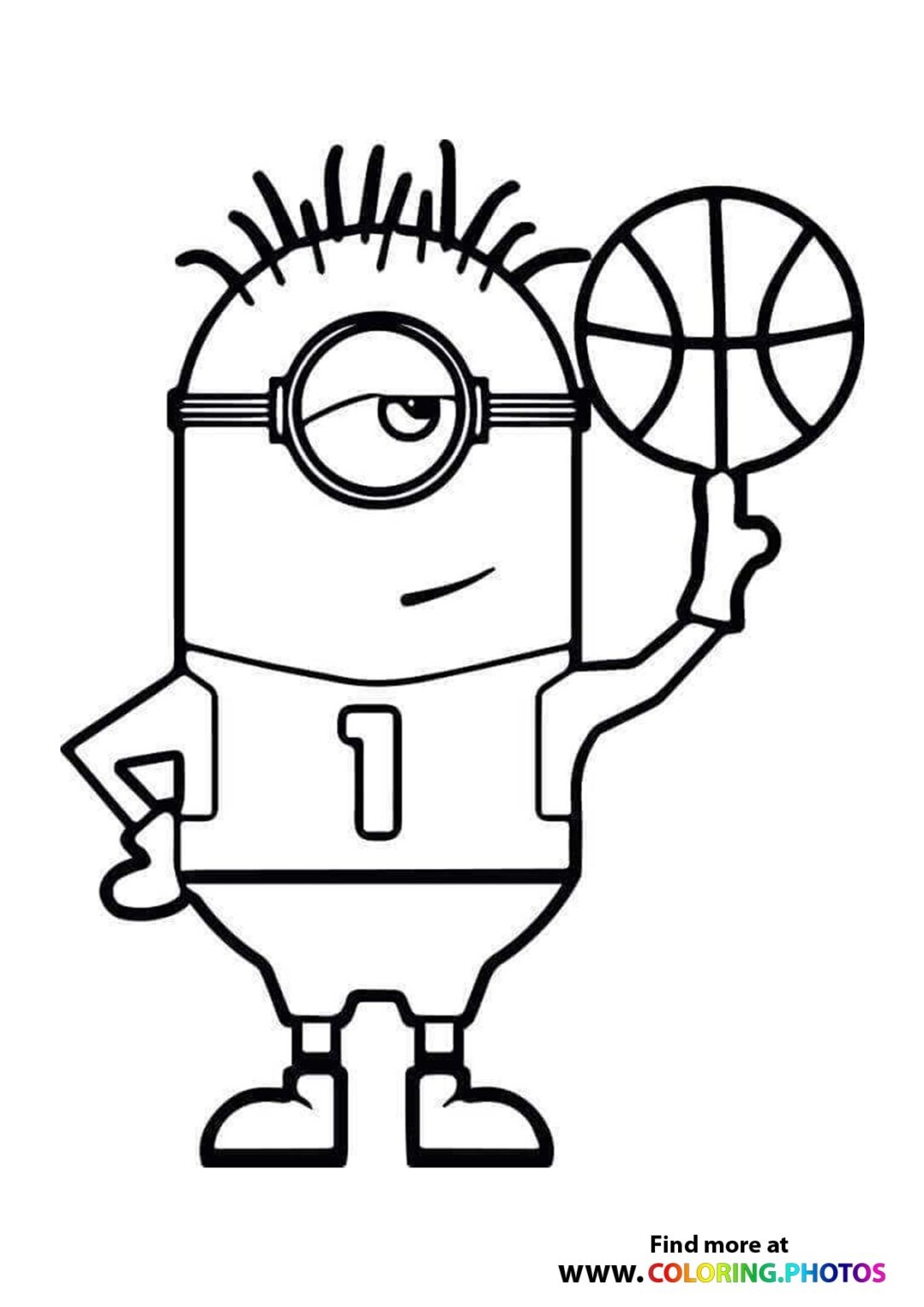Minions Coloring Pages For Kids Free And Easy Print Or Download