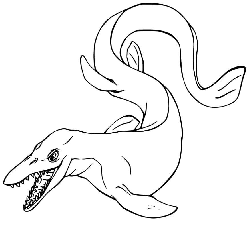 Mosasaurus Coloring Pages Free Printable Coloring Pages For Kids