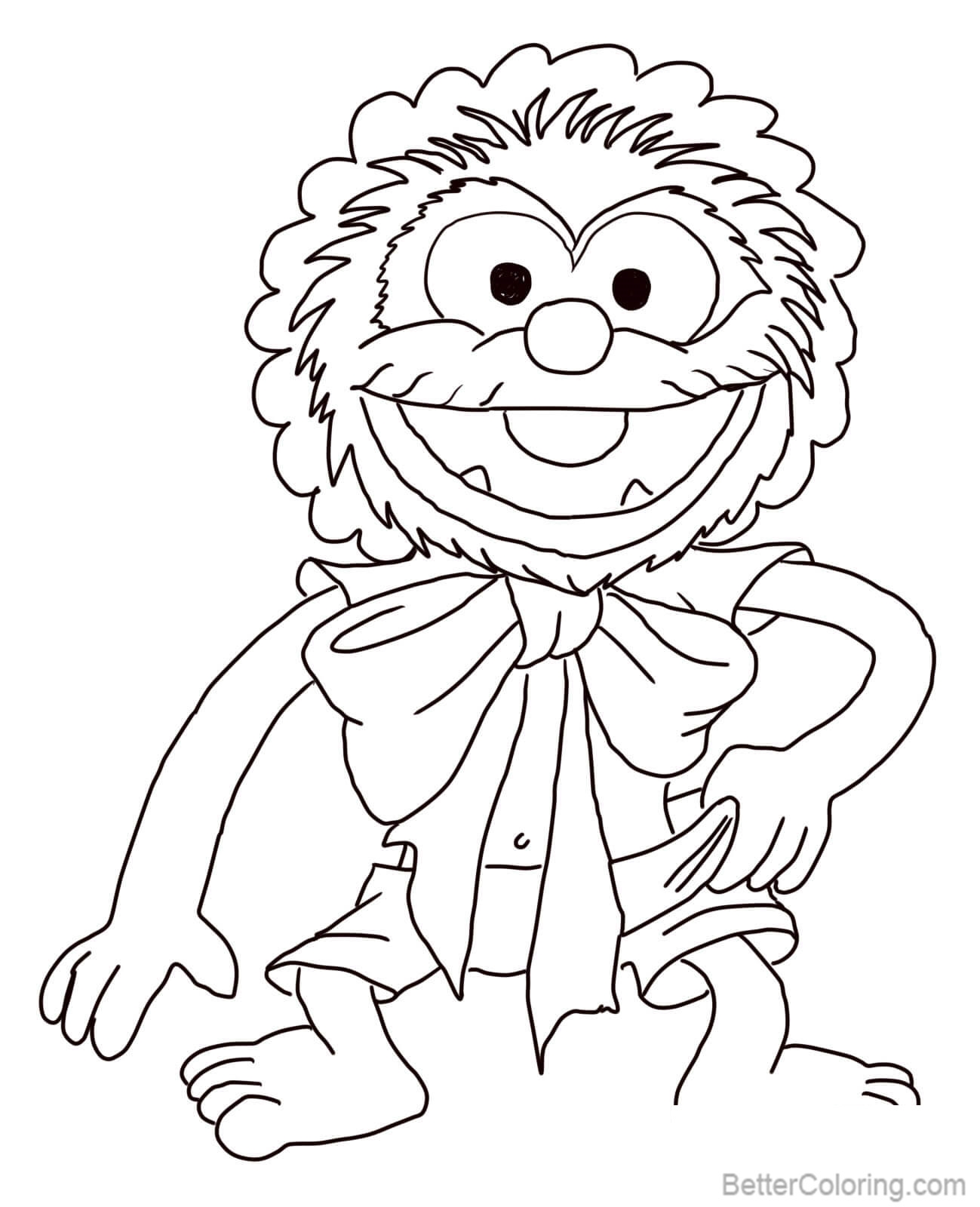 Muppet Babies Coloring Pages Baby Animals Free Printable Coloring Pages