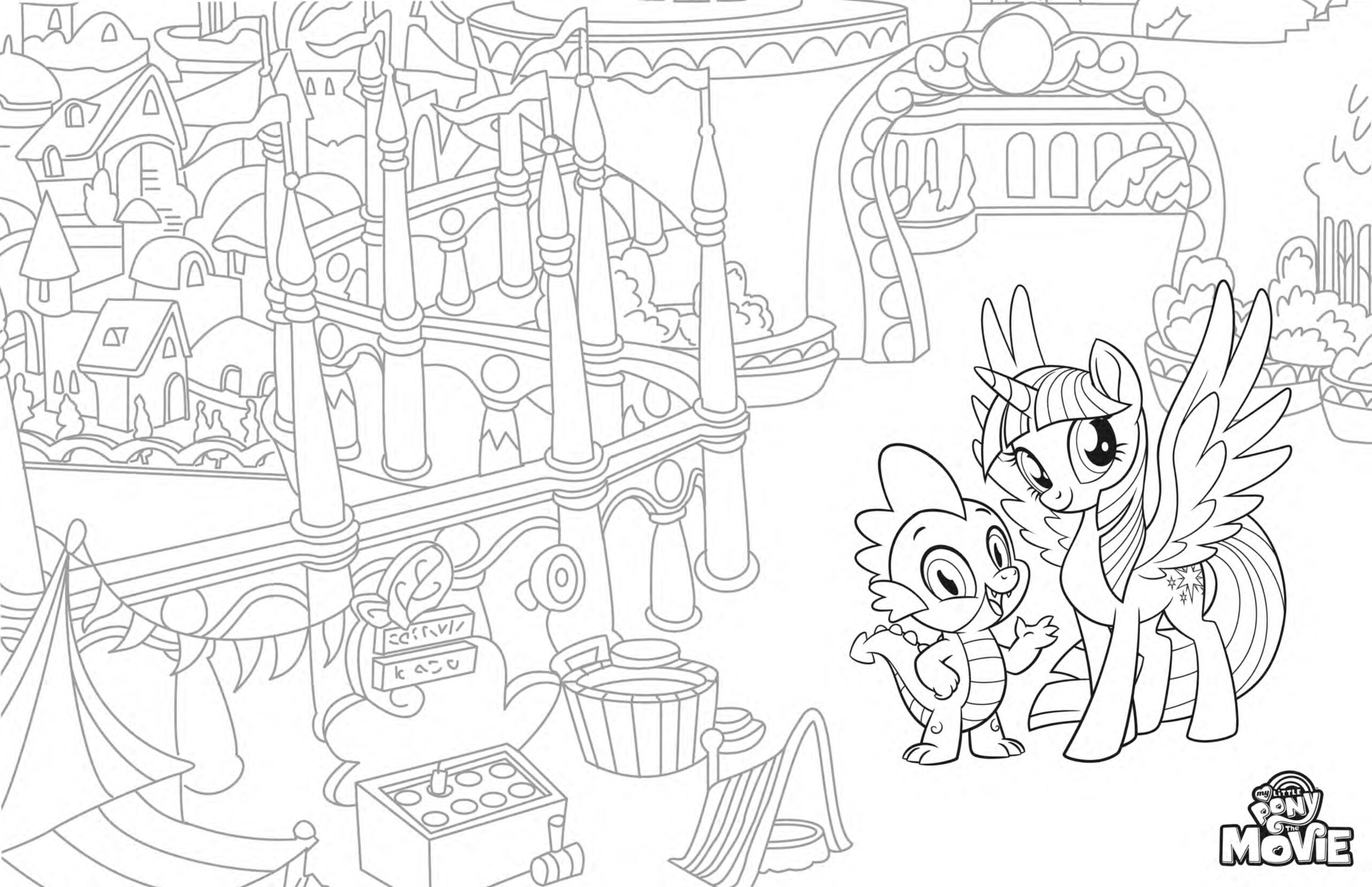 My Little Pony The Movie Coloring Pages YouLoveIt