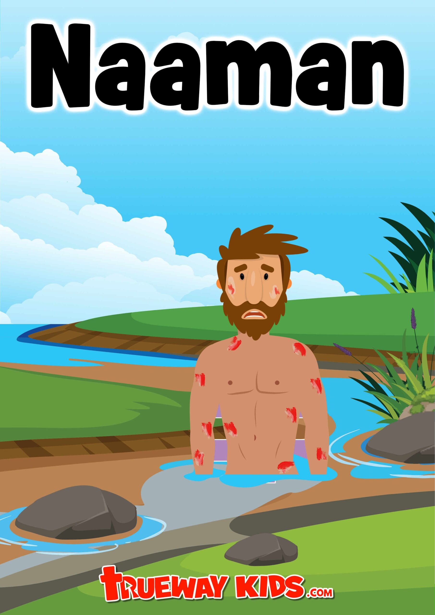 Naaman Coloring Page Printable Free Download Gambr Co