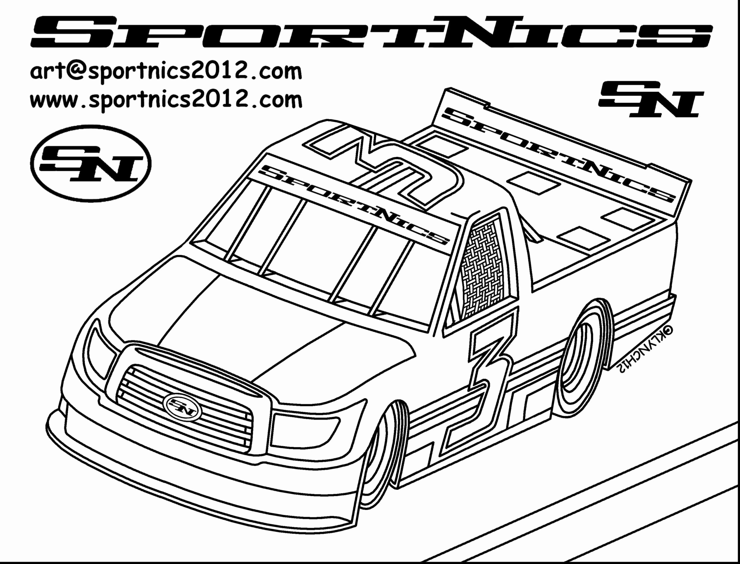 Nascar Coloring Pages To Print At GetDrawings Free Download