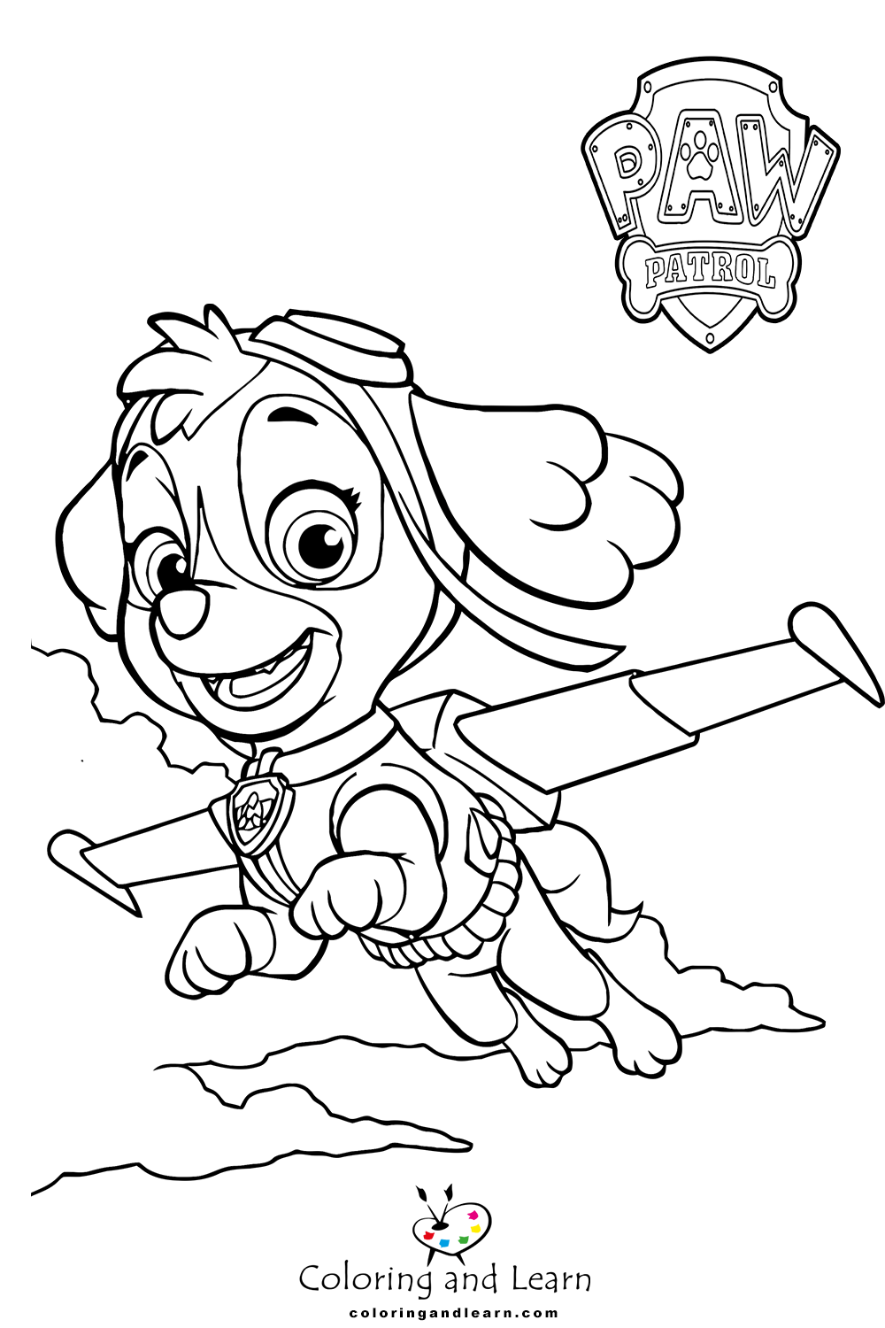Paw Patrol Coloring Pages FREE 2024 Coloring And Learn