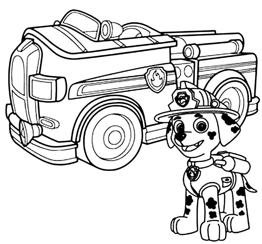 Paw Patrol Mission Paw Coloring Pages Coloring Pages