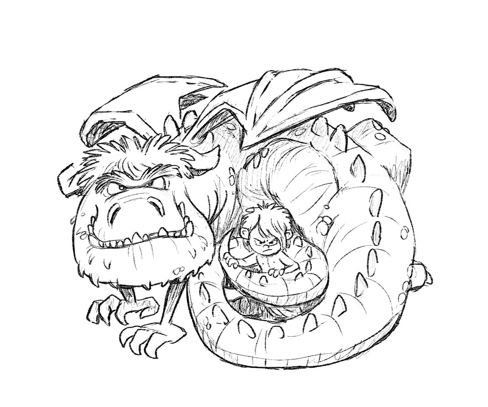 Pete's Dragon Coloring Pages