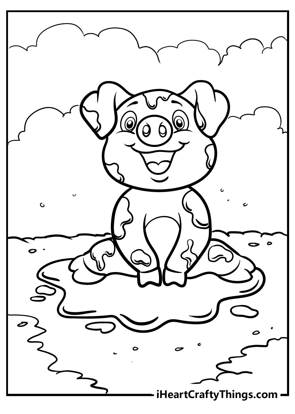 Pig Coloring Pages Images