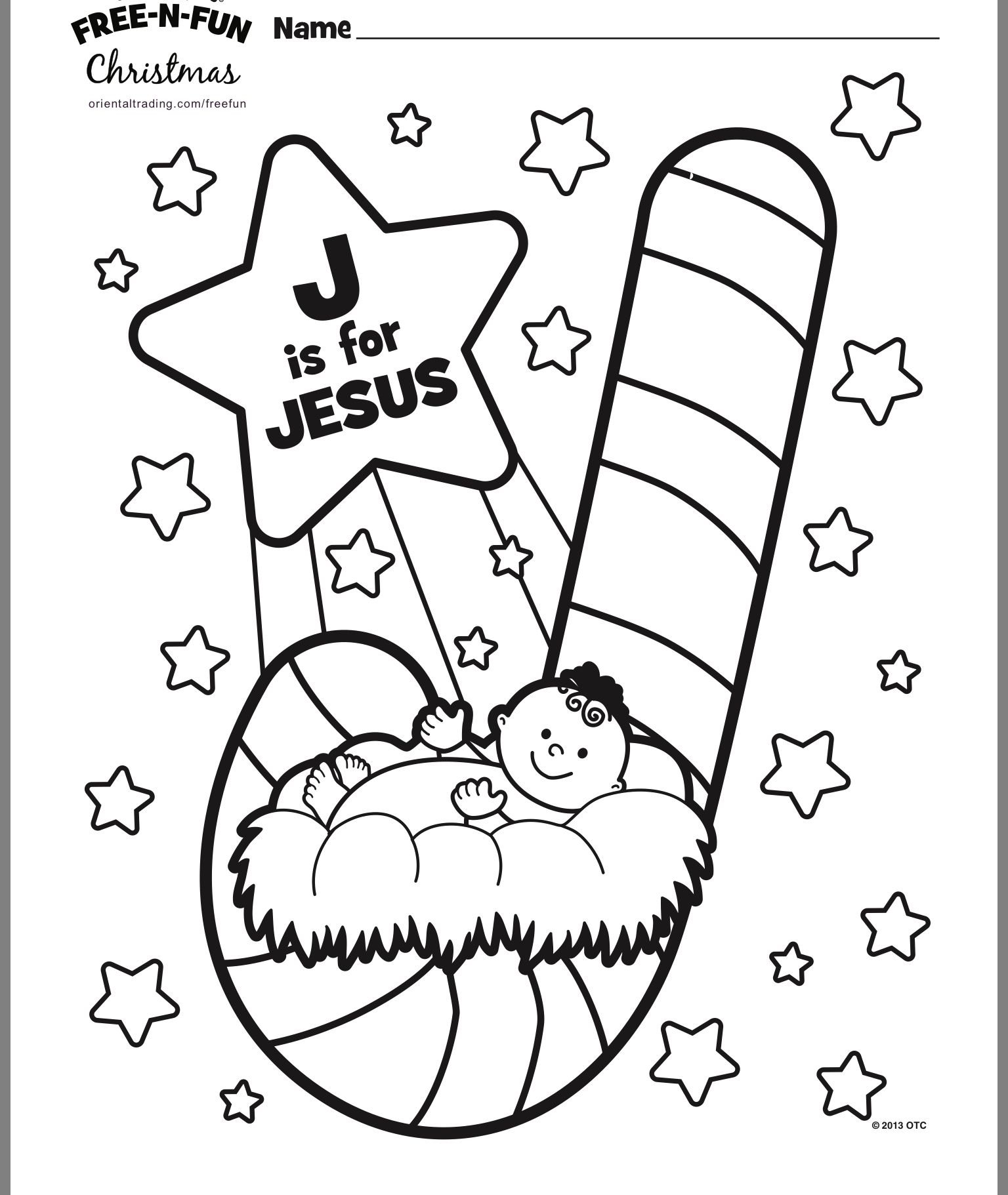 Christmas Coloring Pages Christian