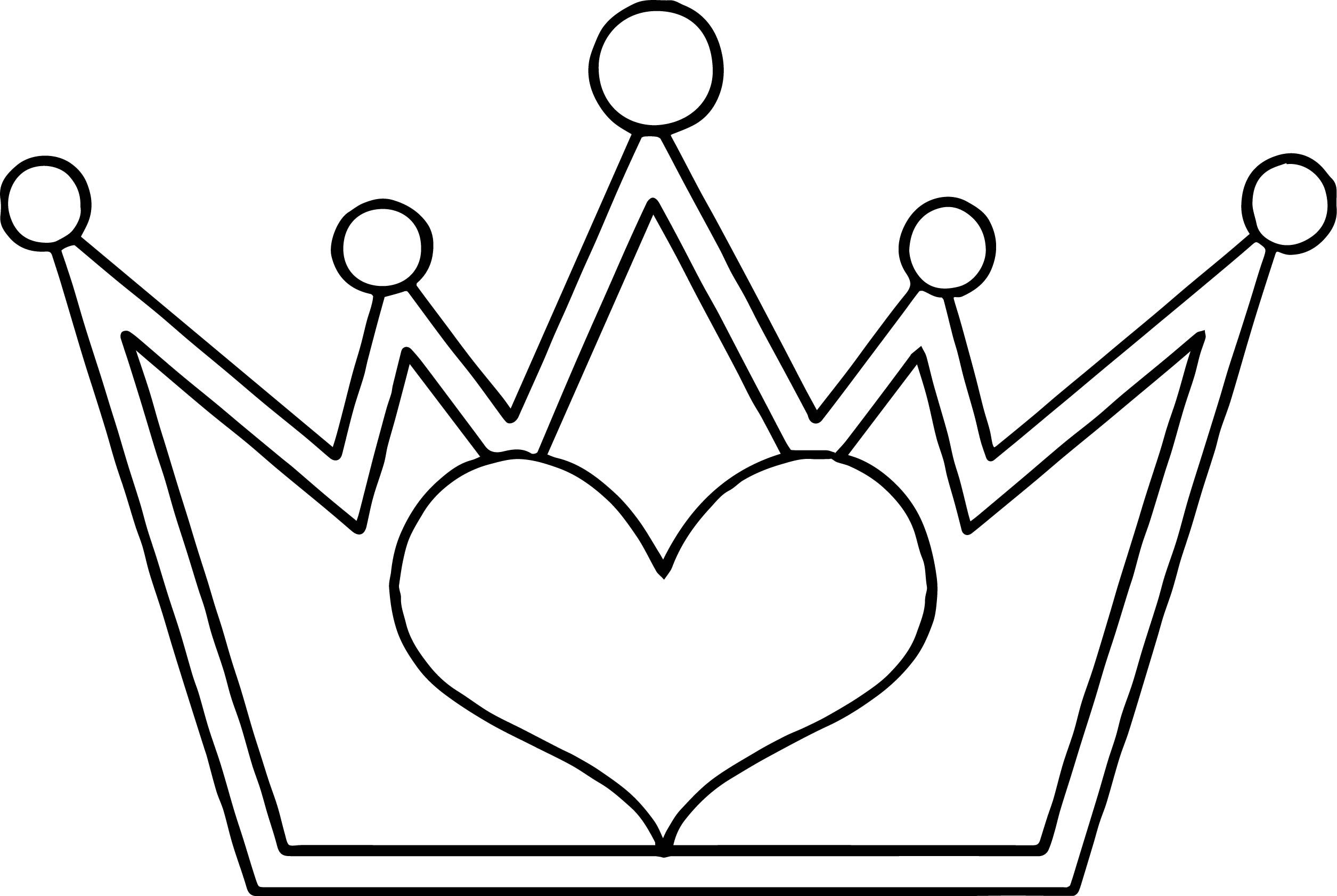 Princess Tiara Coloring Pages Coloring Home