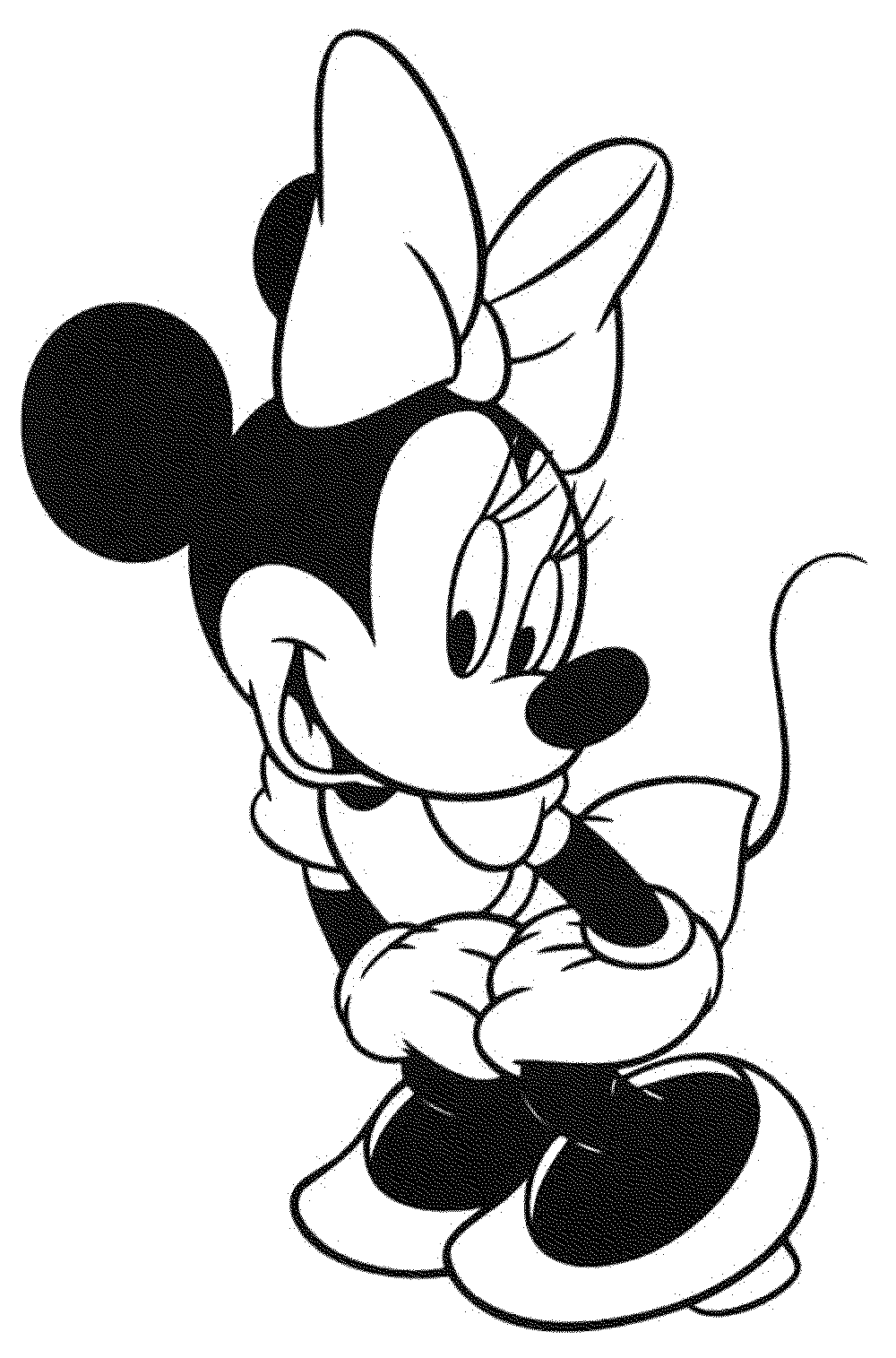 Minnie Coloring Pages Printable