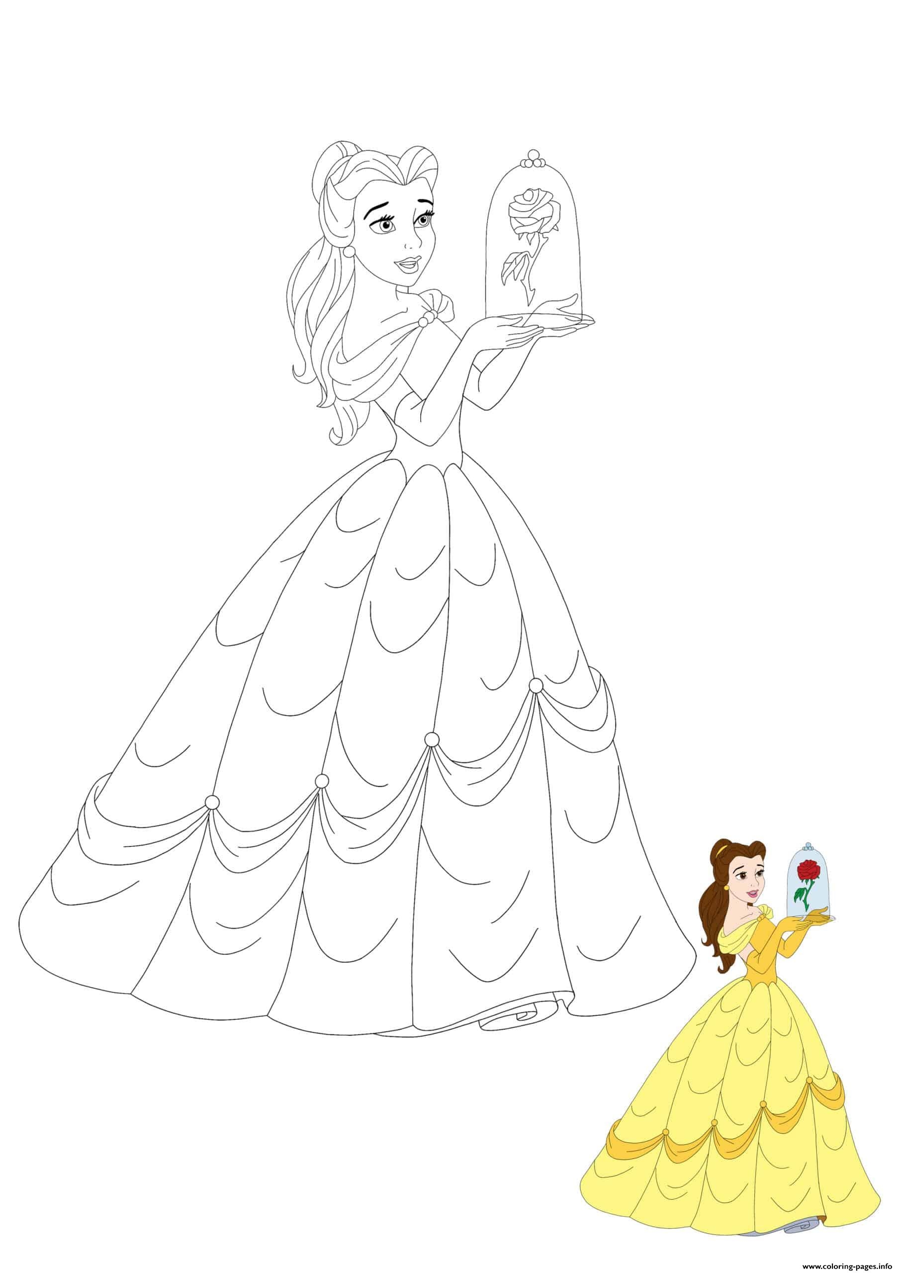 Printable Belle Printable Word Searches