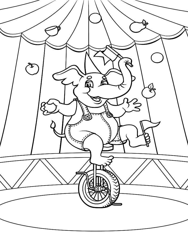 Printable Circus Coloring Pages At GetColorings Free Printable Colorings Pages To Print