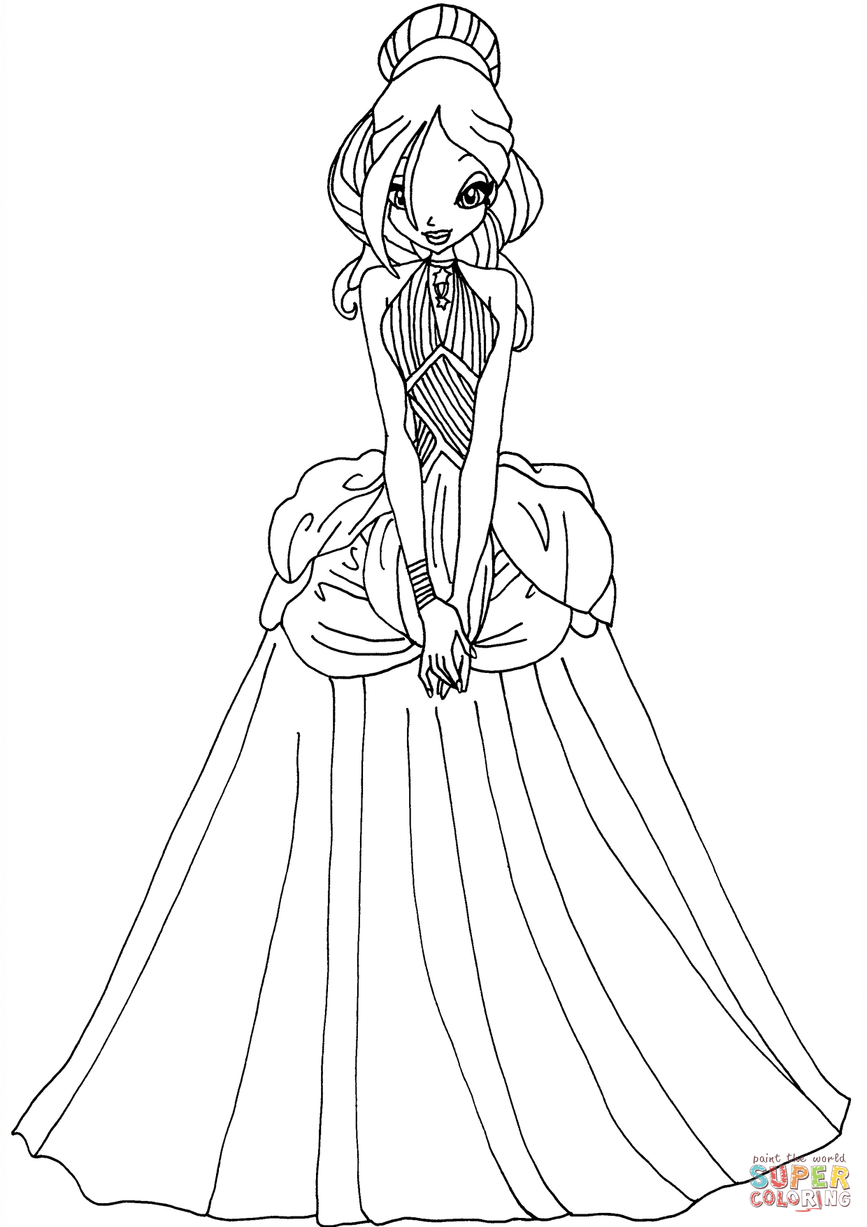 Printable Dresses Coloring Pages At GetColorings Free Printable Colorings Pages To Print