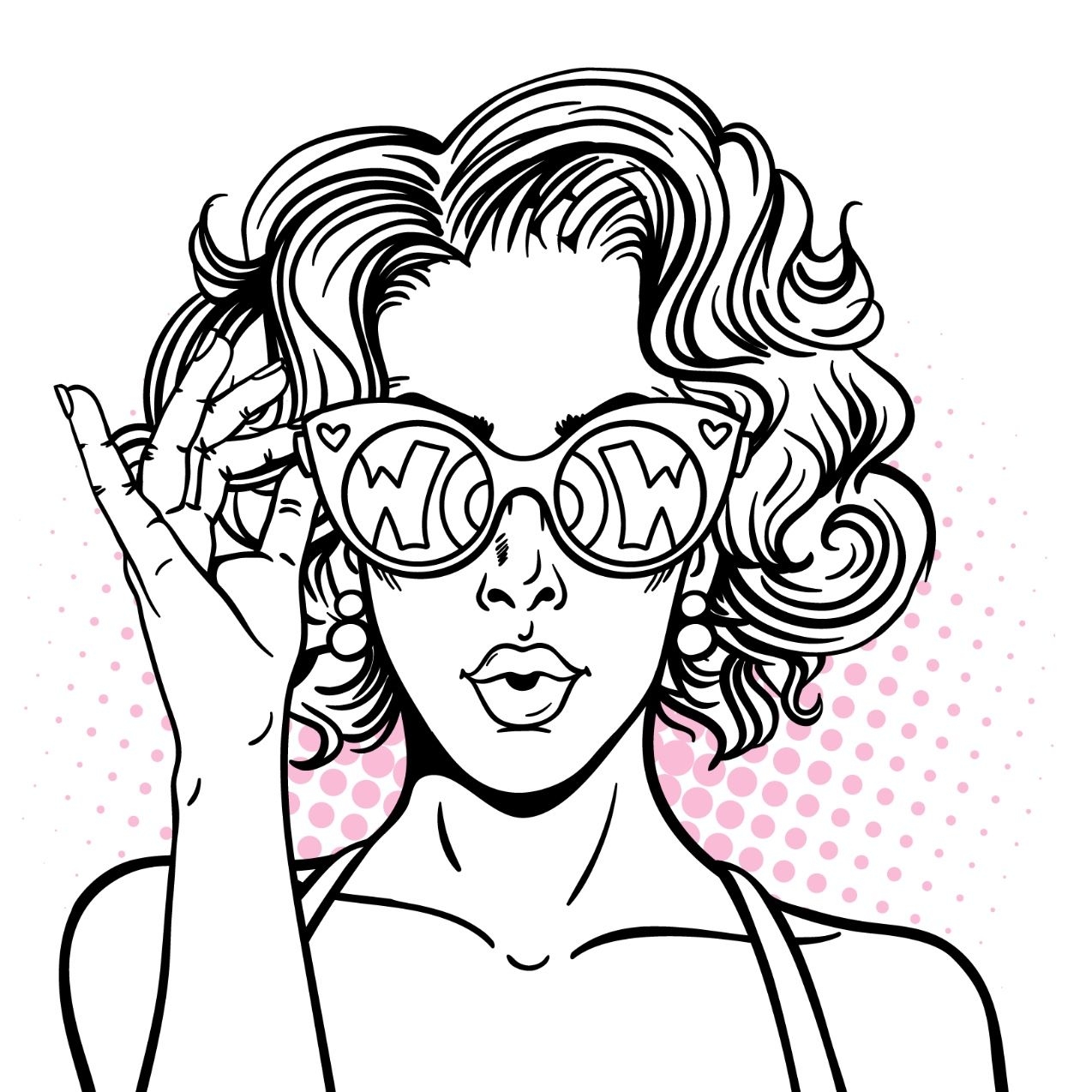 Pop Art Coloring Pages