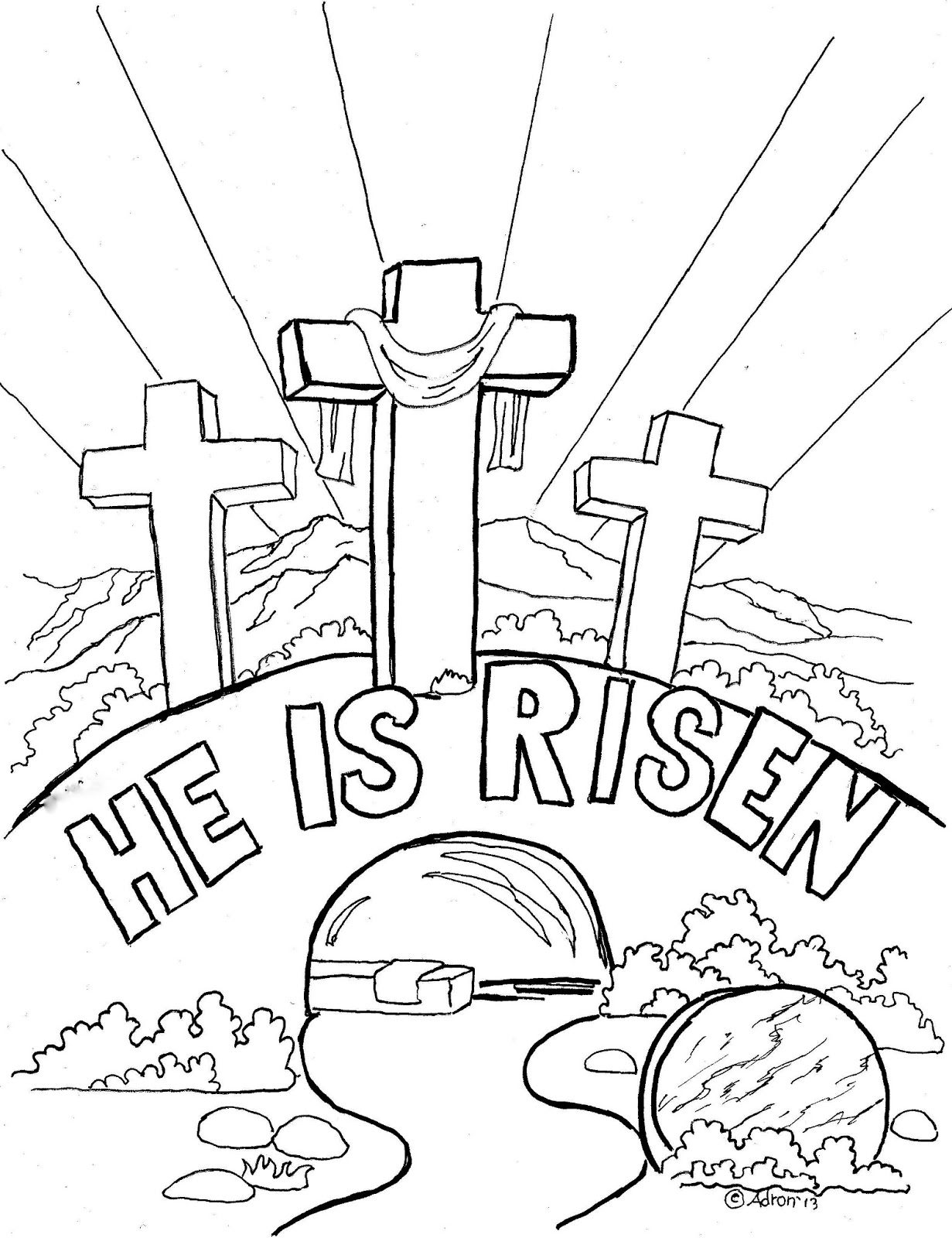 Christian Coloring Pages
