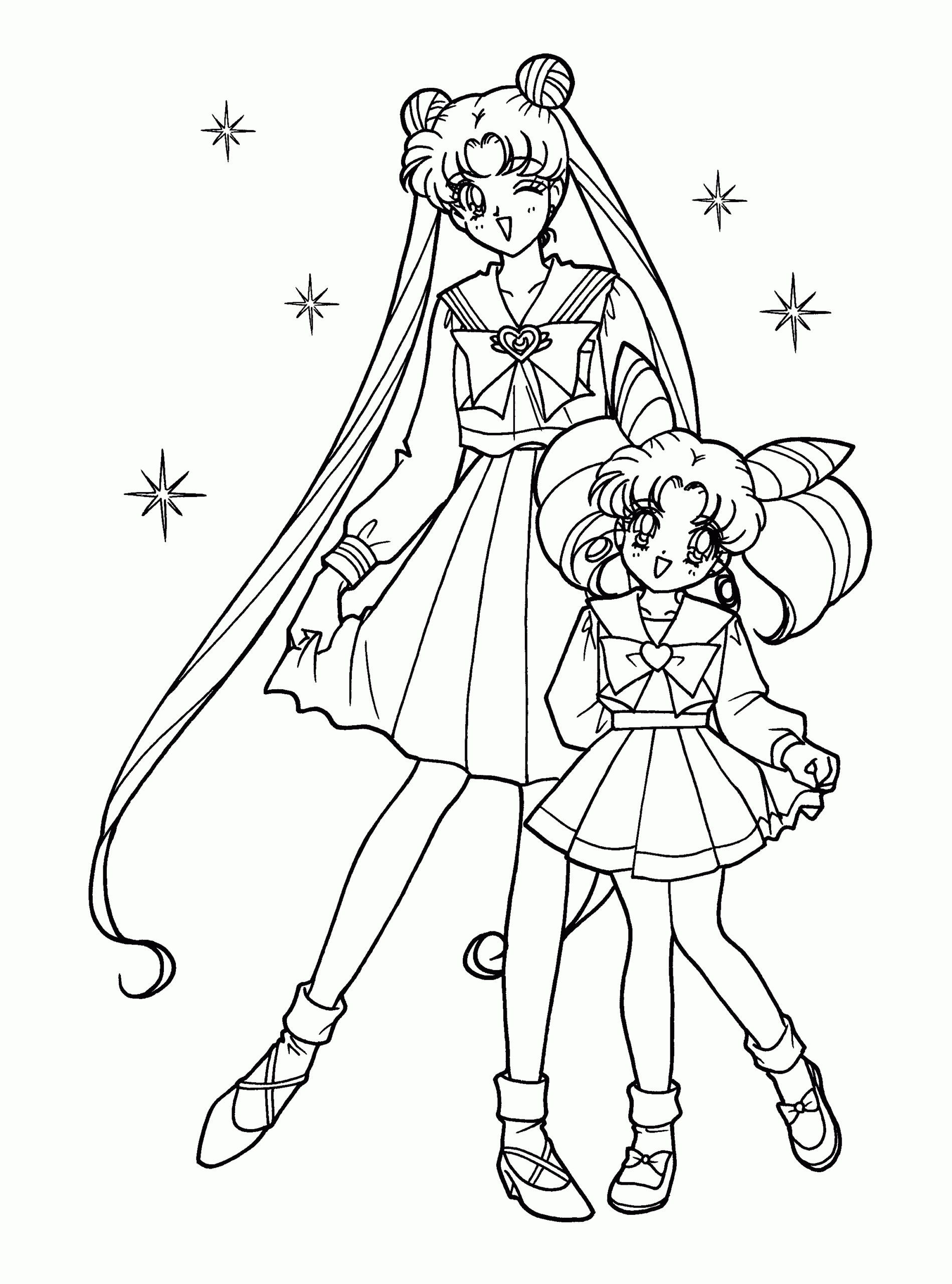 Sailor Moon Crystal Coloring Pages Marybelle Hutcheson