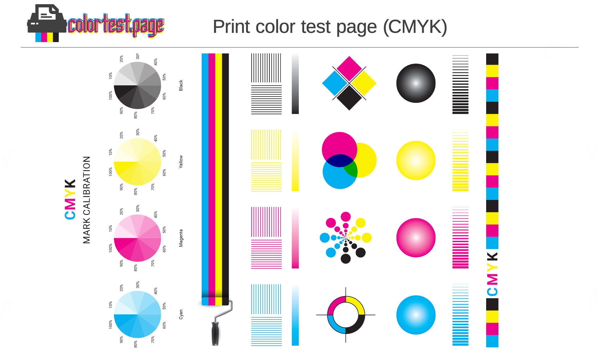 Simple Color Printer Test Page Informacionpublica Svet Gob Gt
