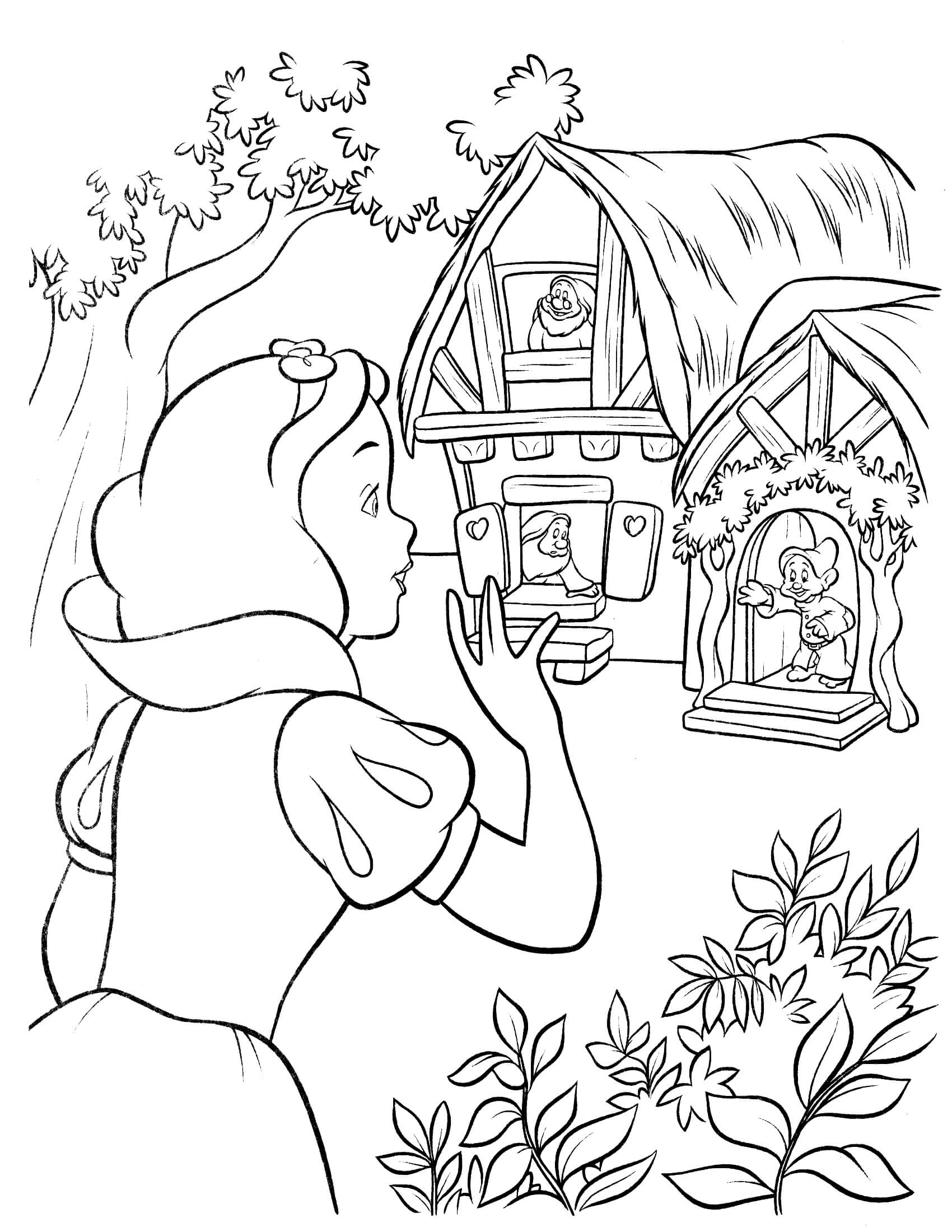 Snow White Coloring Pages Best Coloring Pages For Kids