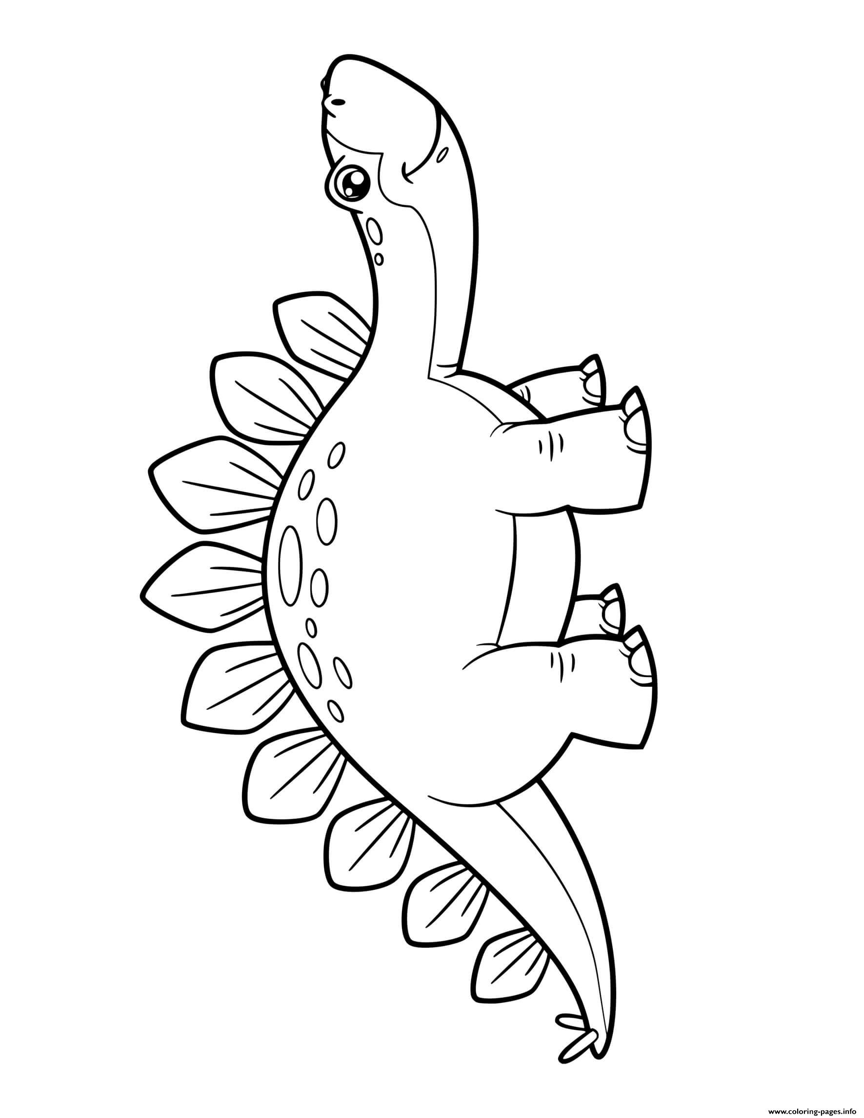 Stegosaurus Printable Coloring Pages Customize And Print