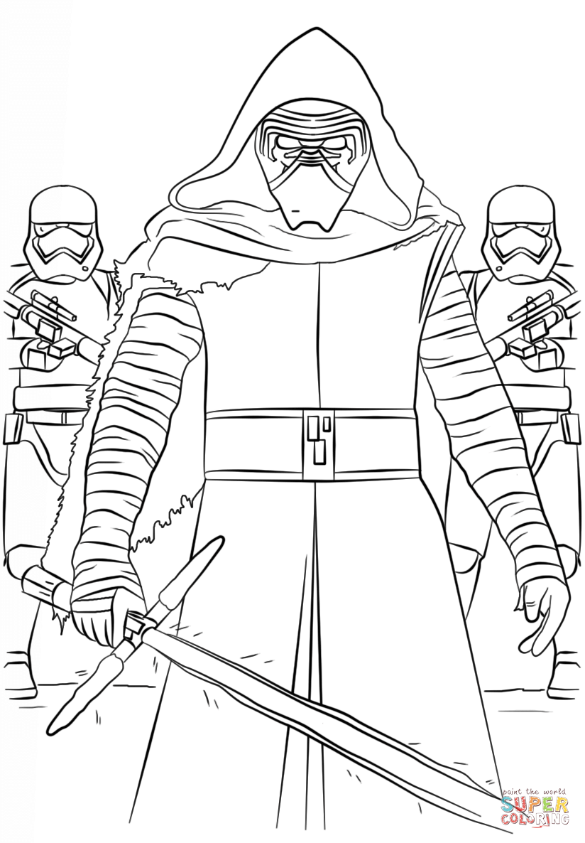Stormtrooper Coloring Page