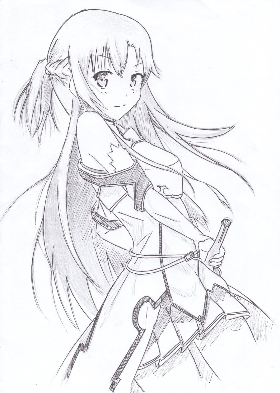 Sword Art Online Coloring Pages At GetColorings Free Printable Colorings Pages To Print