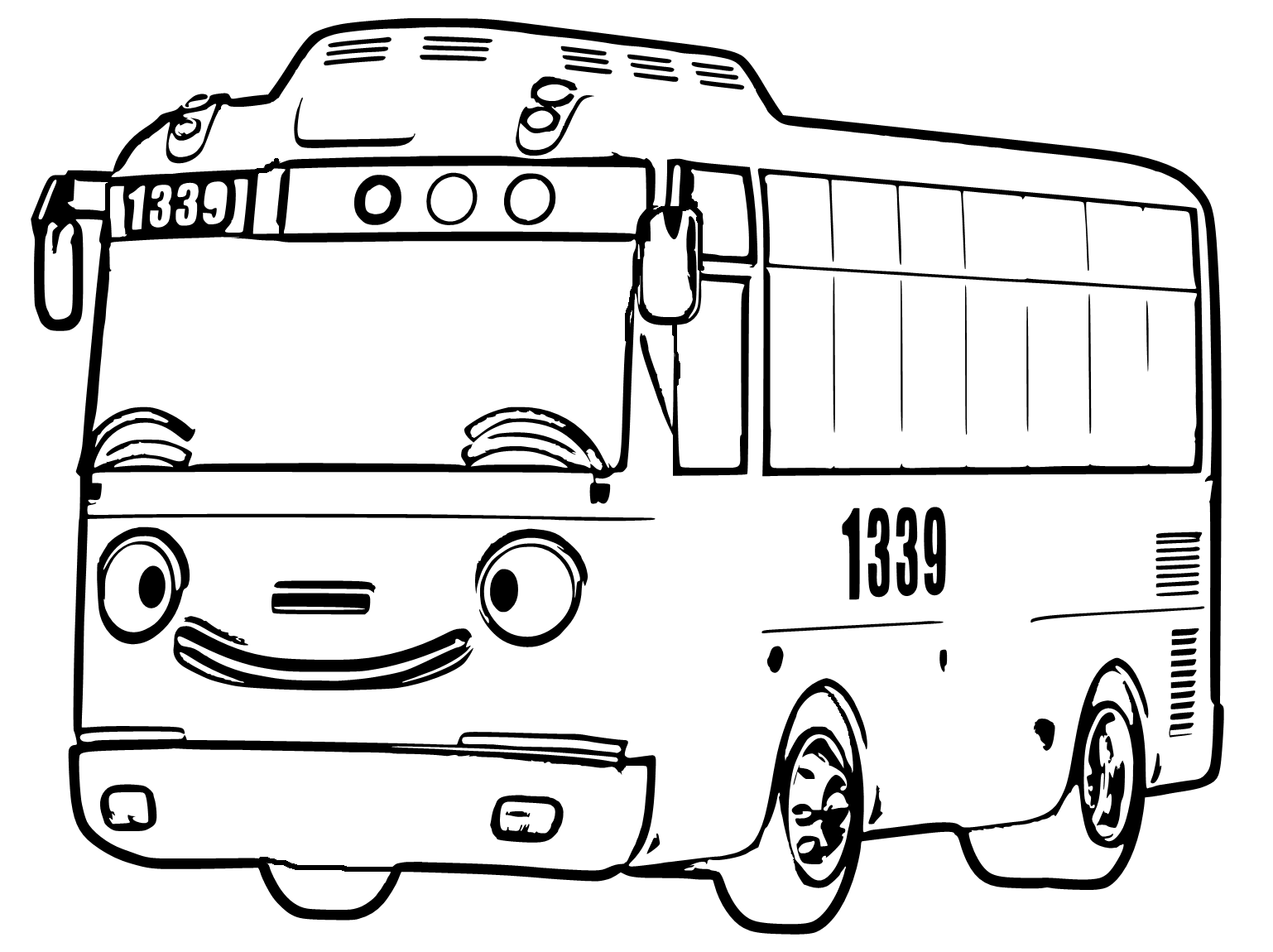 Tayo Coloring Pages Best Coloring Pages For Kids