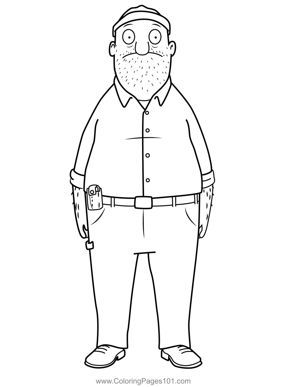 Bob's Burgers Coloring Pages