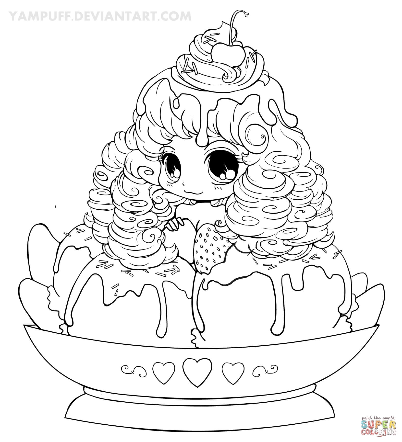 The Best Free Yampuff Coloring Page Images Download From 15 Free Coloring Pages Of Yampuff At