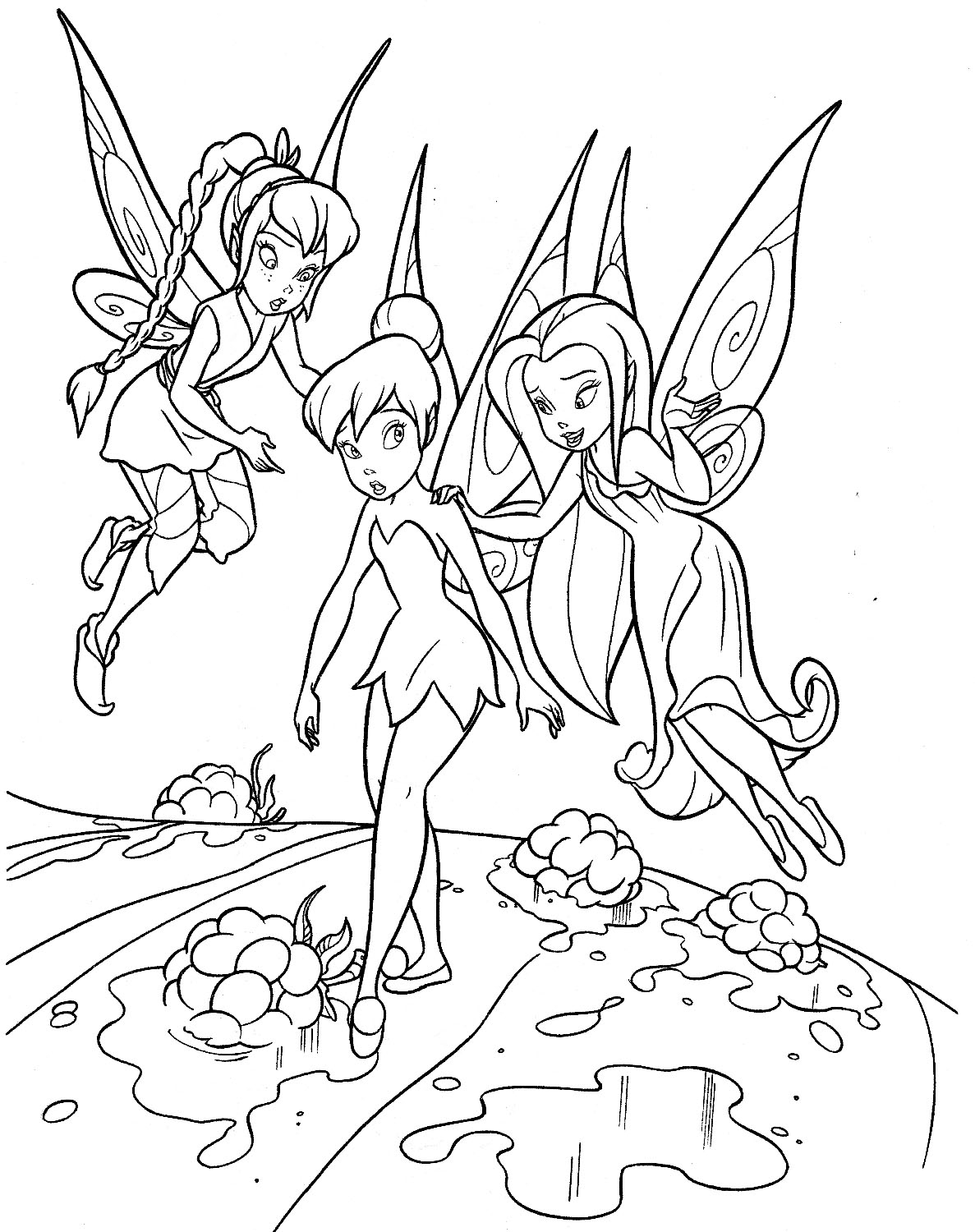 TinkerBell Coloring Pages 22 Coloring Kids