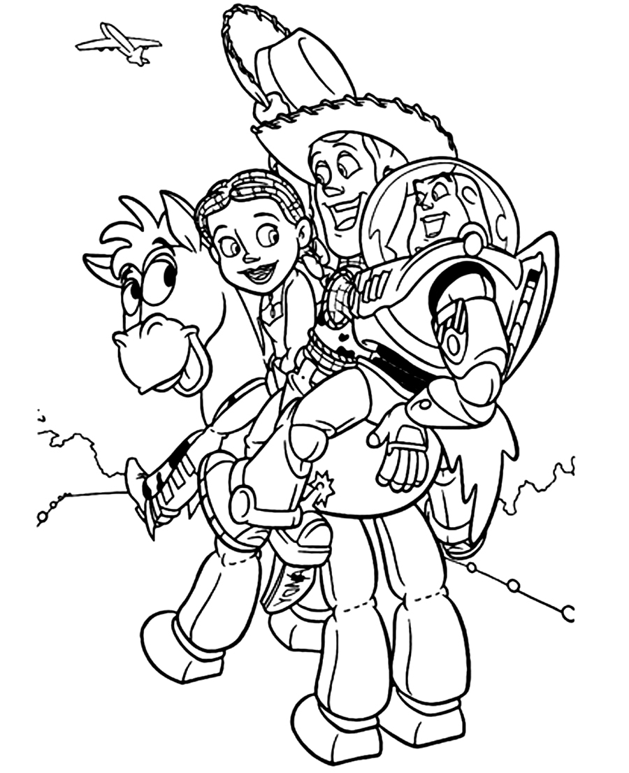 Toy Story 4 Coloring Pages Best Coloring Pages For Kids
