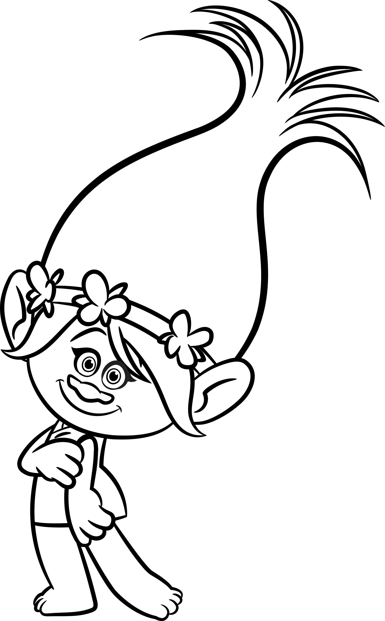 Trolls Movie Coloring Pages Best Coloring Pages For Kids