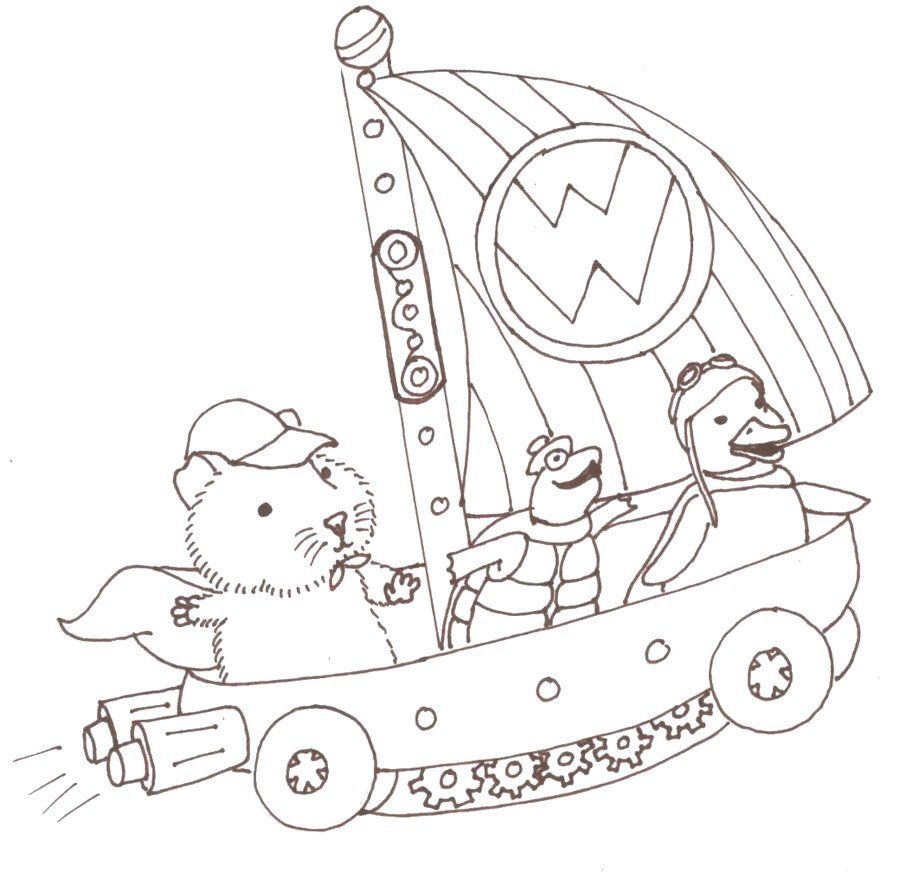 Wonder Pets Coloring Pages