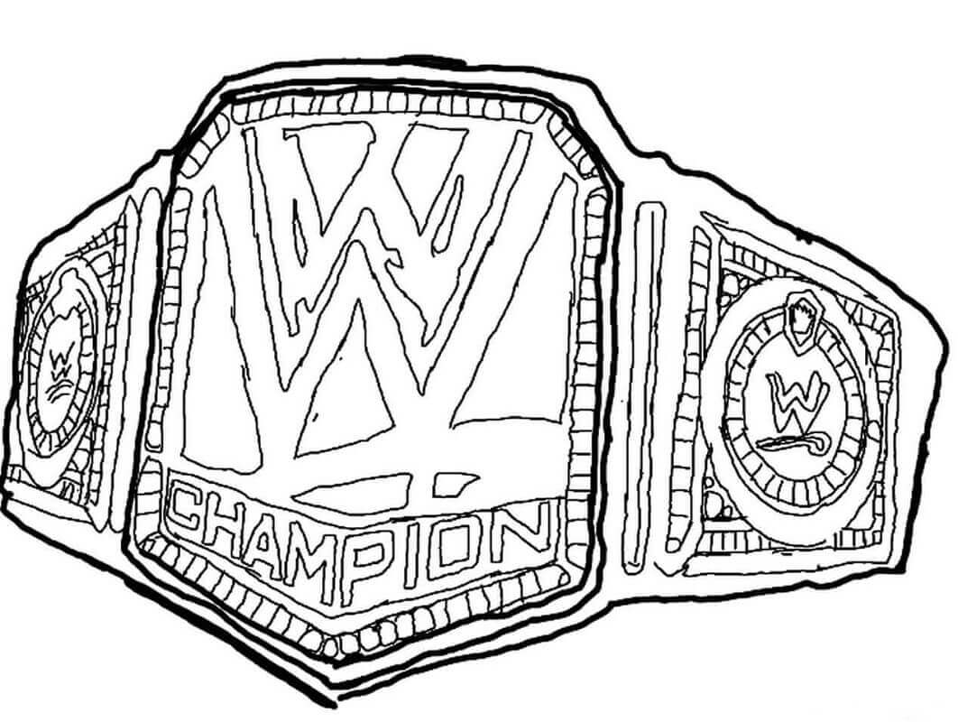 Wwe Dean Ambrose Coloring Pages