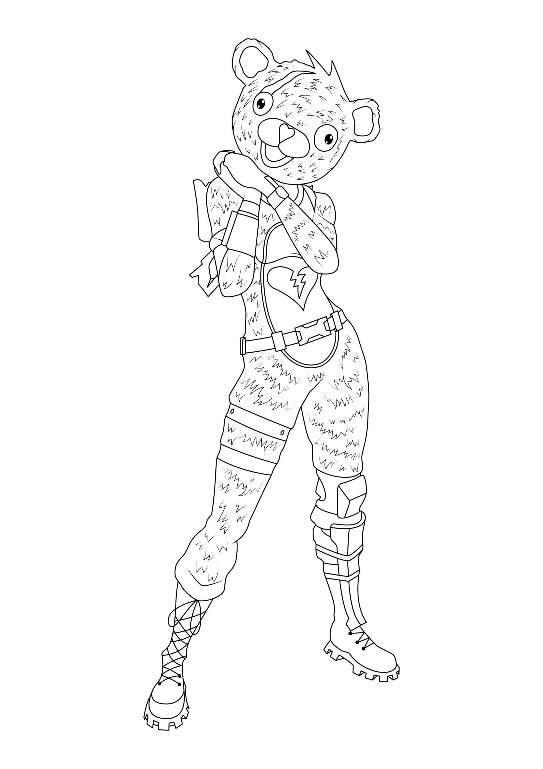 Fortnite Skin Coloring Pages