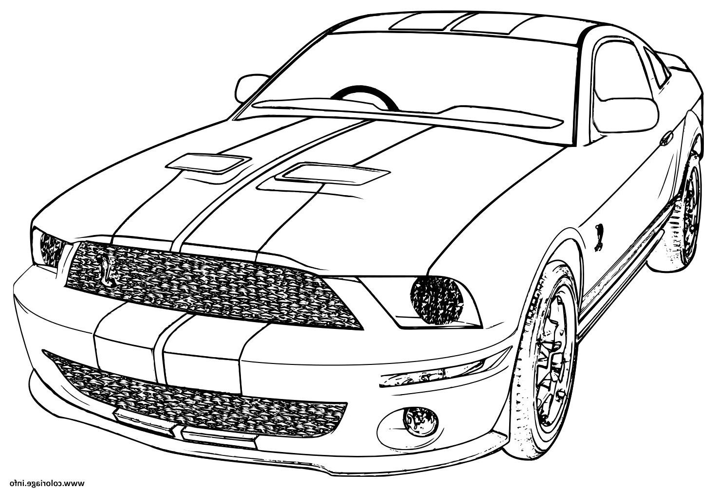 Mustang Coloring Pages