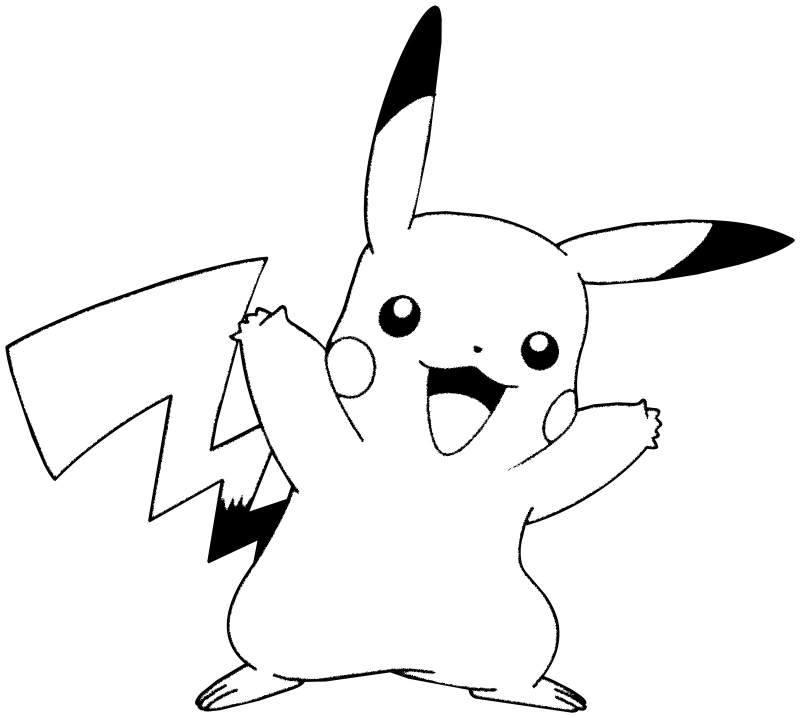 10 Free Pikachu Coloring Pages For Kids BestAppsForKids