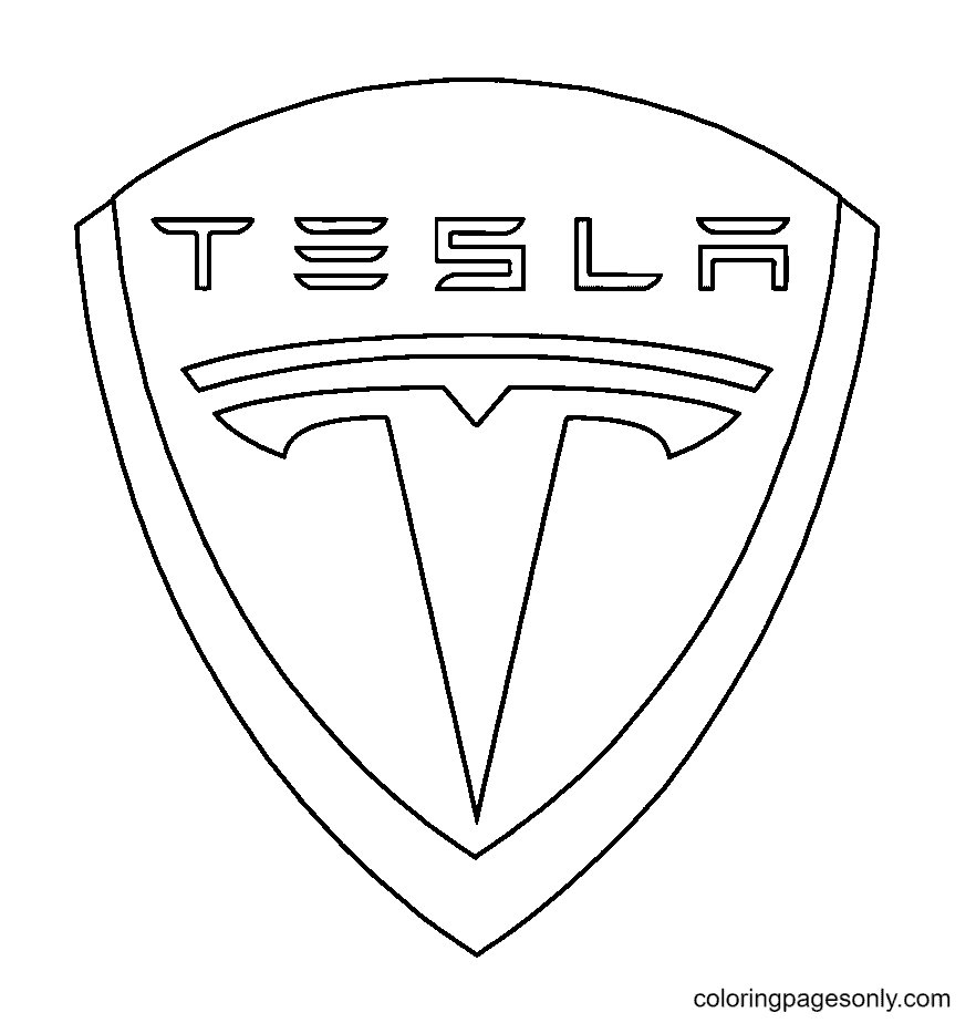 100 Car Logo Coloring Pages ColoringPagesOnly