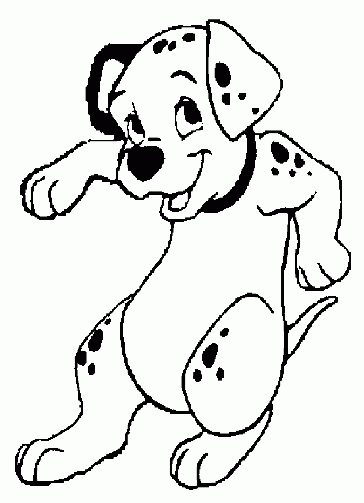 101 Dalmatians Coloring Page For Kids 101 Dalmatians Coloring Pages For Kids