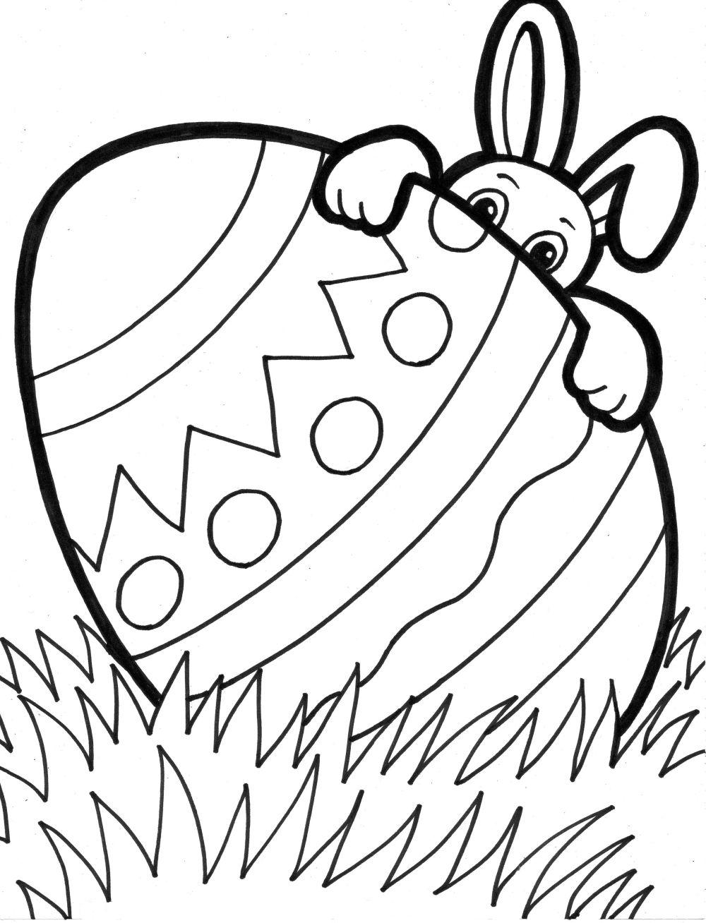 16 Free Printable Easter Coloring Pages For Kids