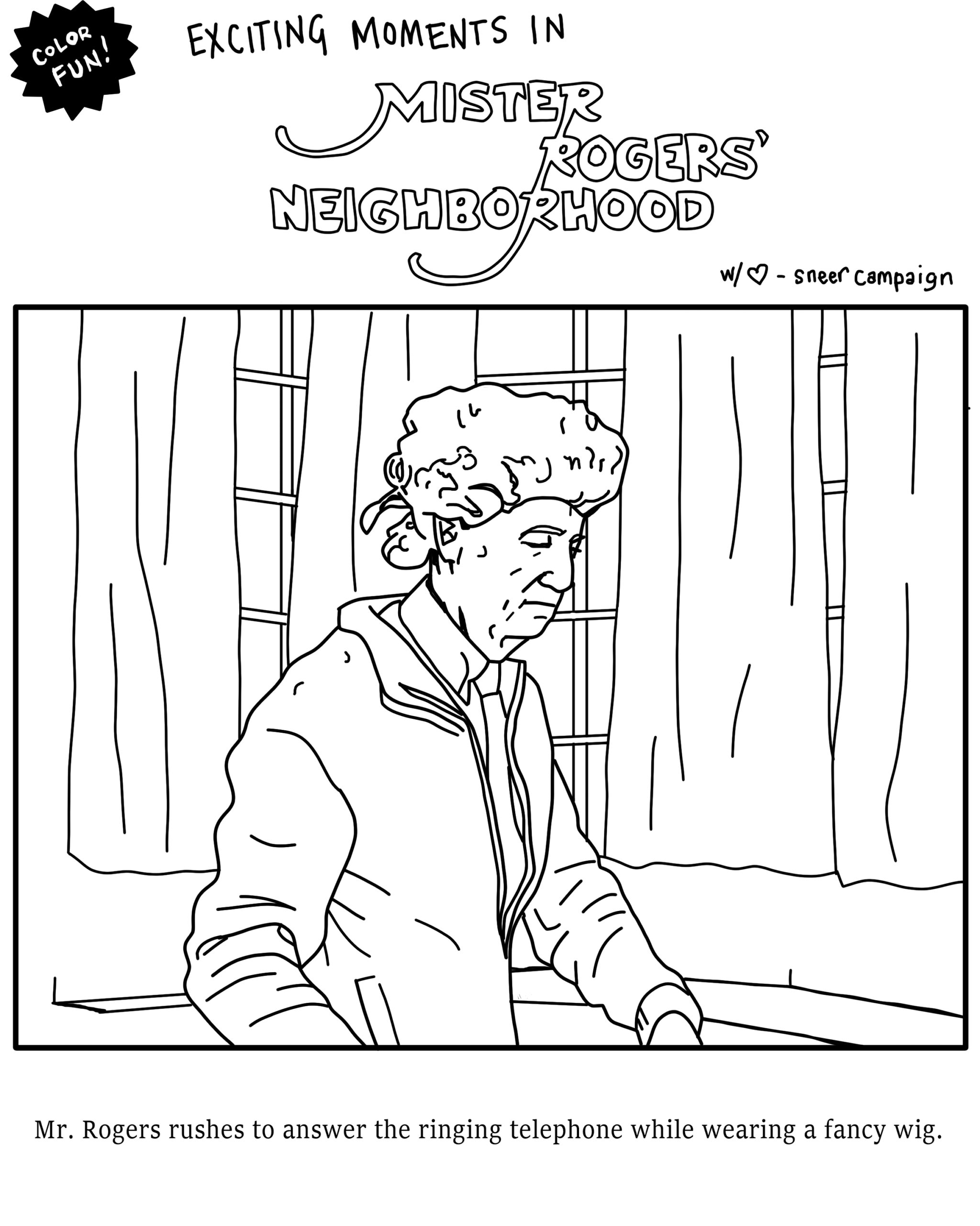 19 Mister Rogers Coloring Pages Printable Coloring Pages