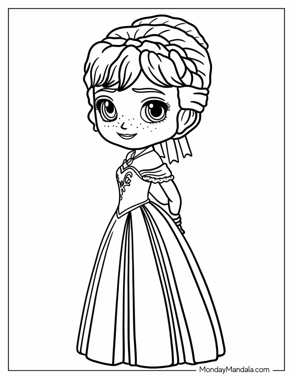 20 Anna Coloring Pages Free PDF Printables