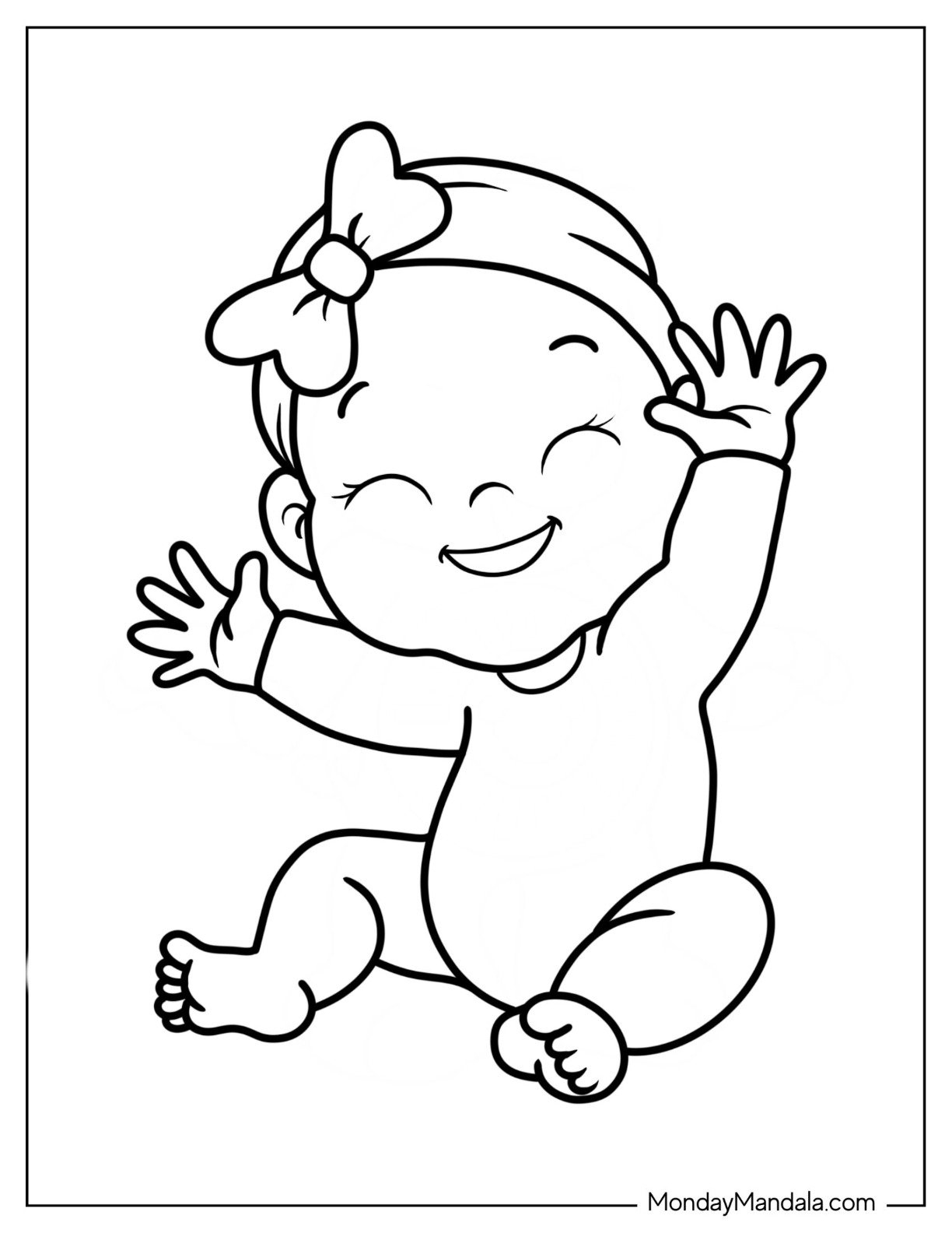 Baby Coloring Pages