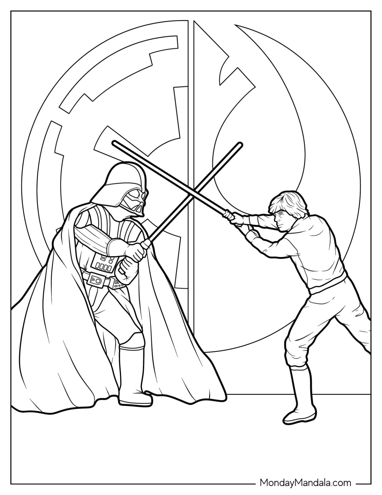 20 Darth Vader Coloring Pages Free PDF Printables