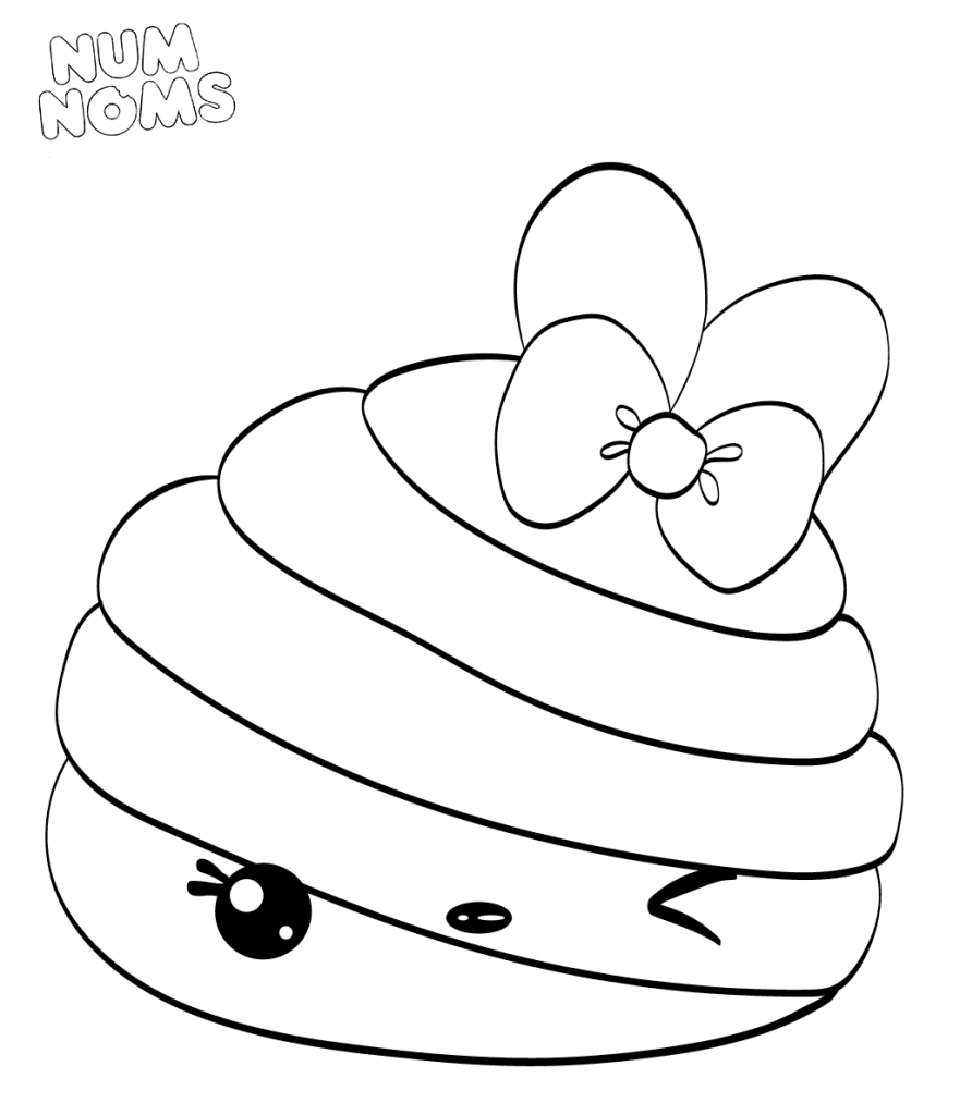 Num Noms Coloring Page