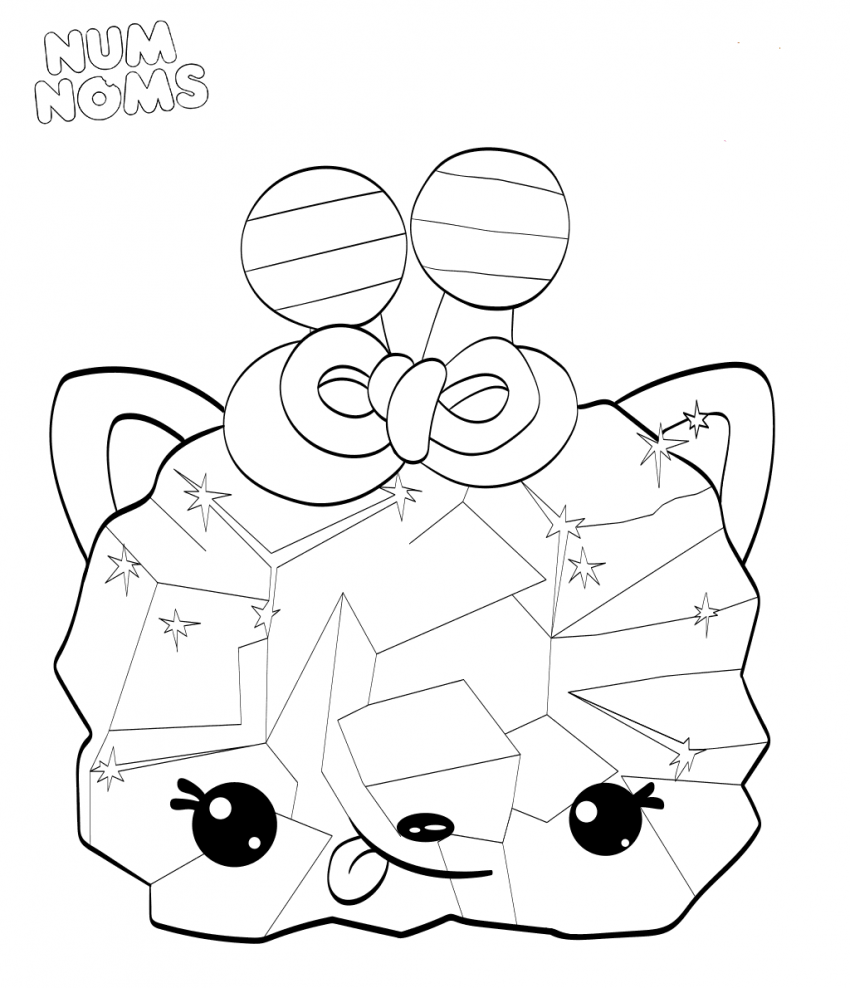 20 Free Printable Num Noms Coloring Pages