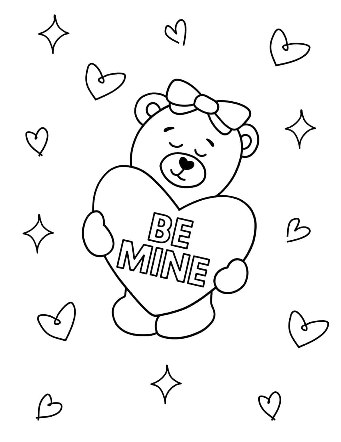 20 Free Valentine S Day Coloring Pages For Kids Prudent Penny Pincher