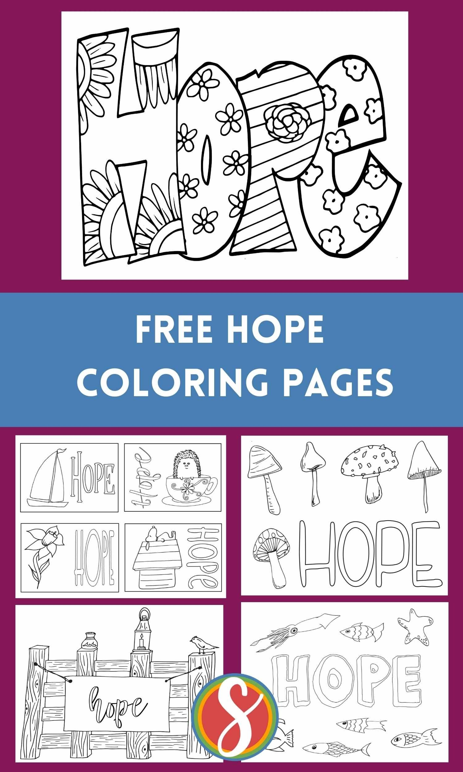 20 Hope Coloring Pages NormaVaishvi