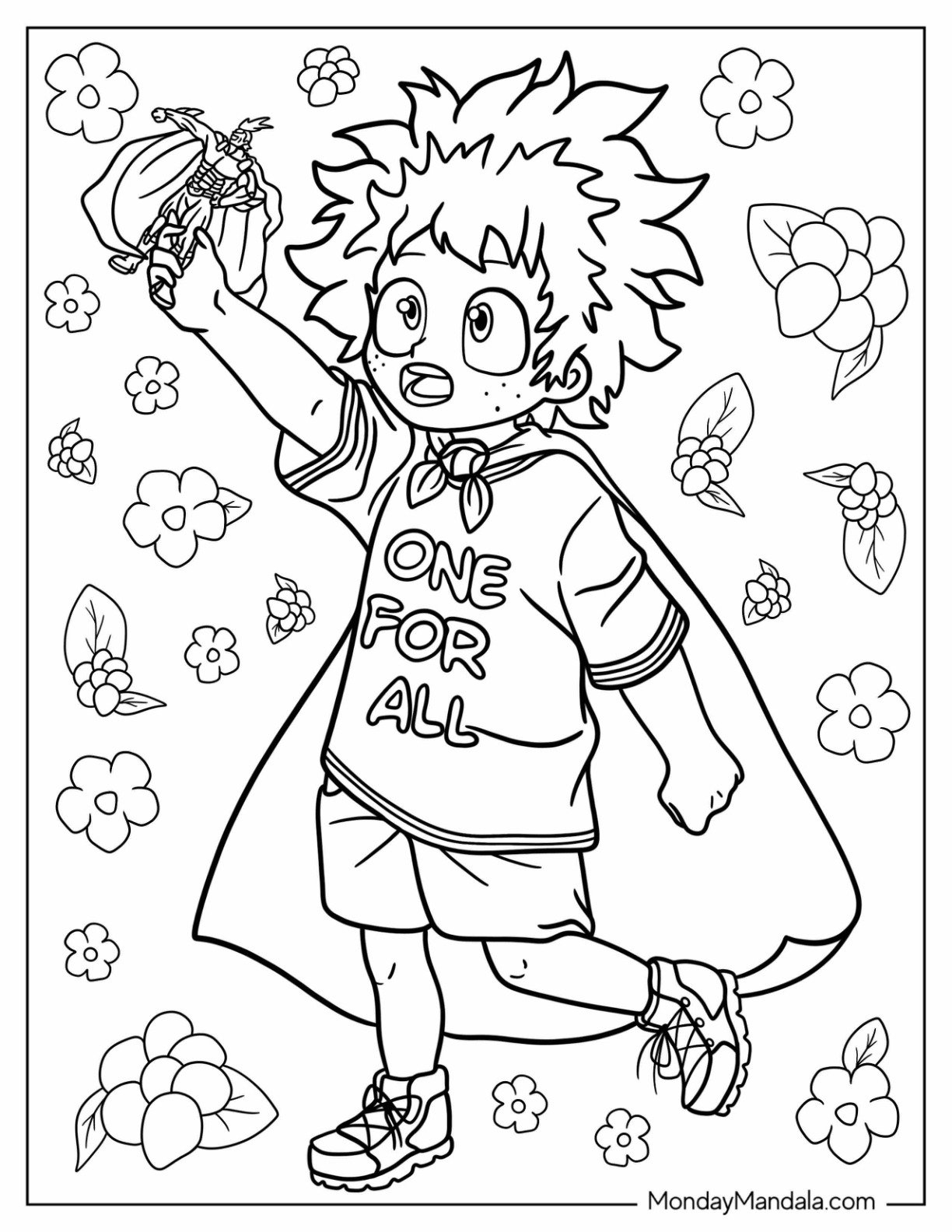 20 My Hero Academia Coloring Pages Free PDF Printables