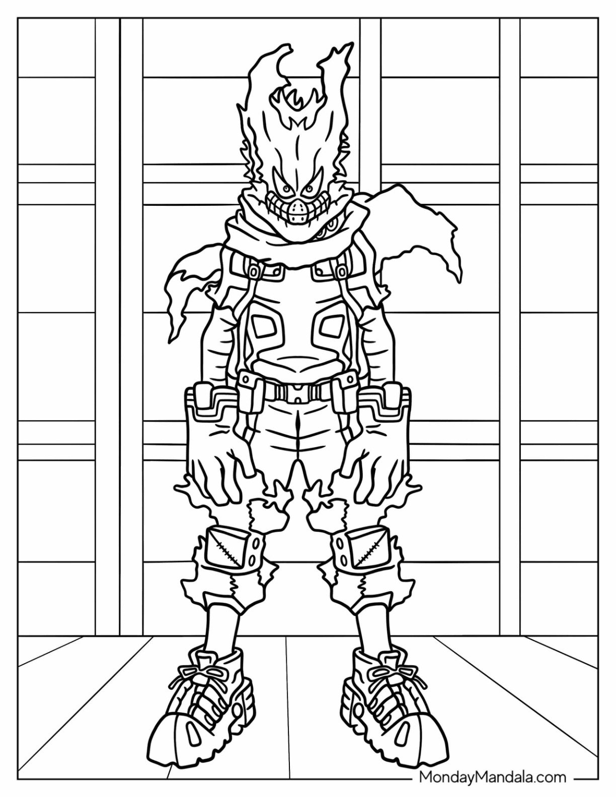 Mha Coloring Pages