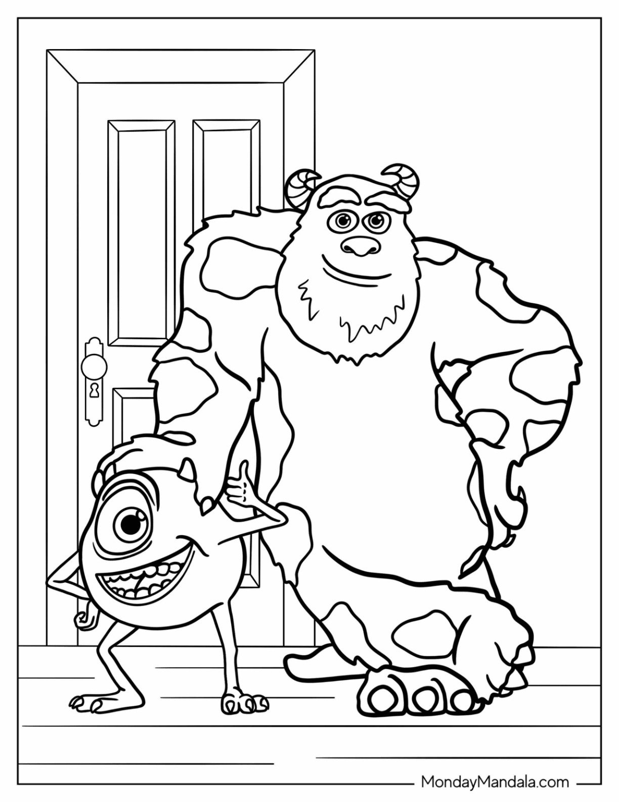 20 Pixar Coloring Pages Free PDF Printables