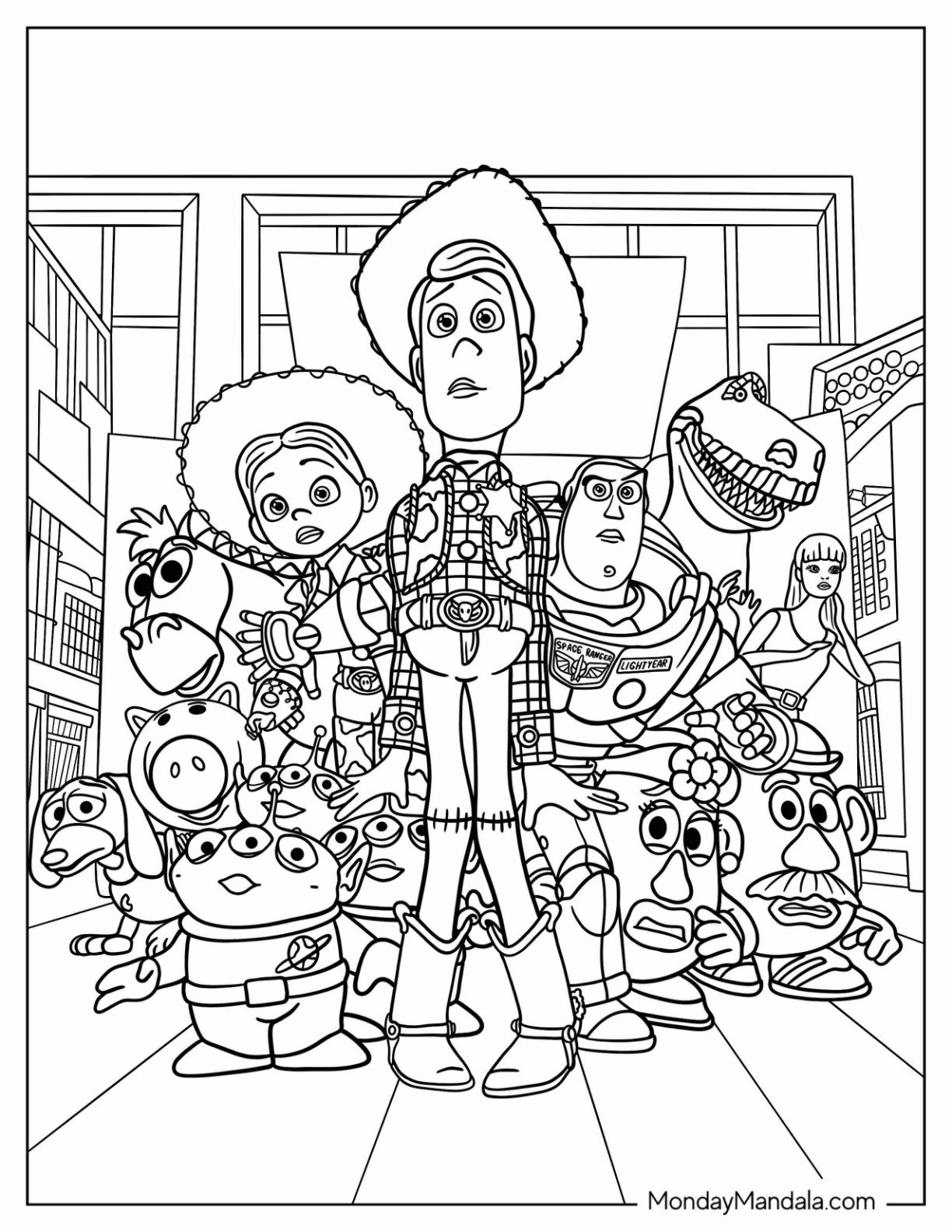 Printable Coloring Pages Movies